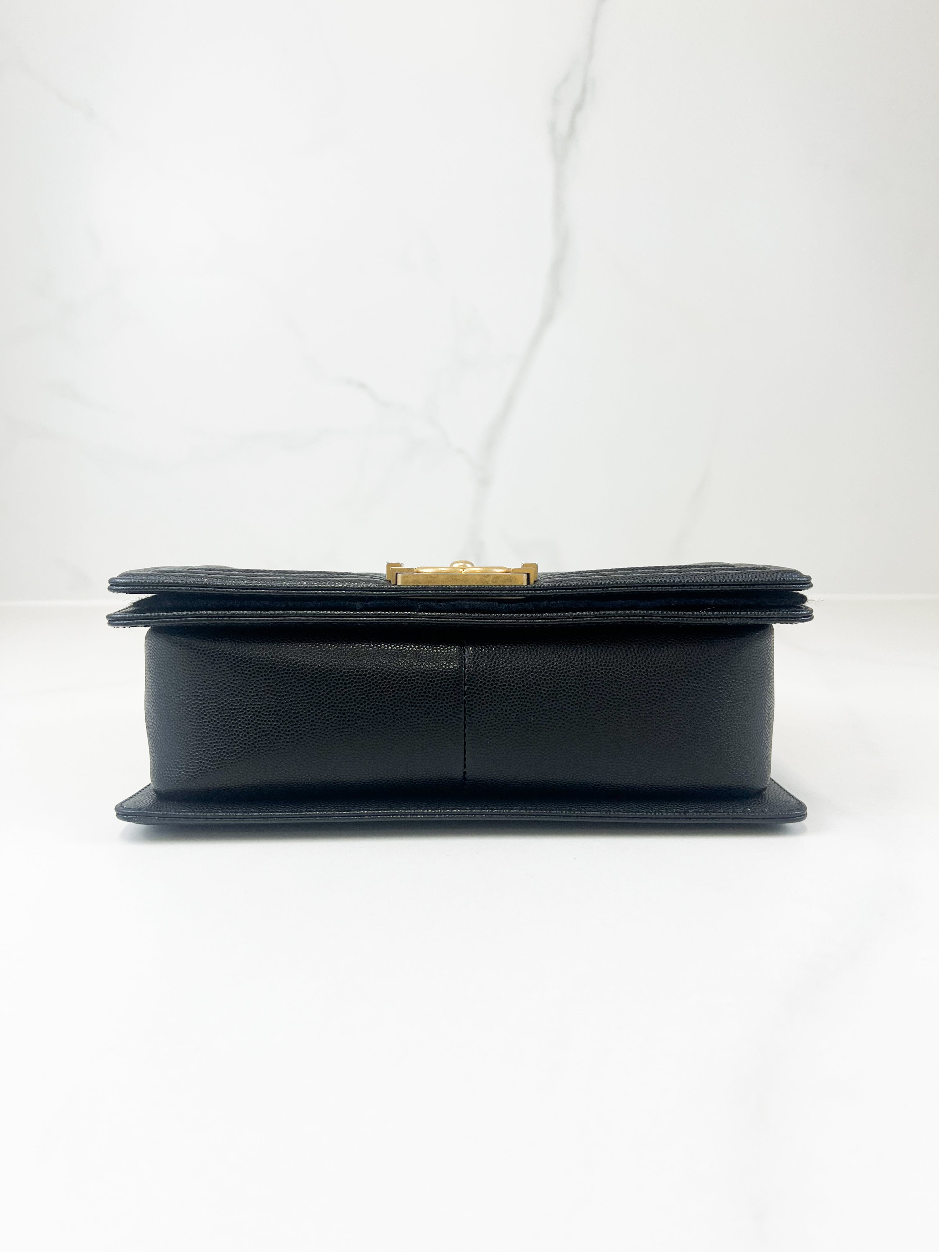 Chanel Old Medium Boy Bag with GHW