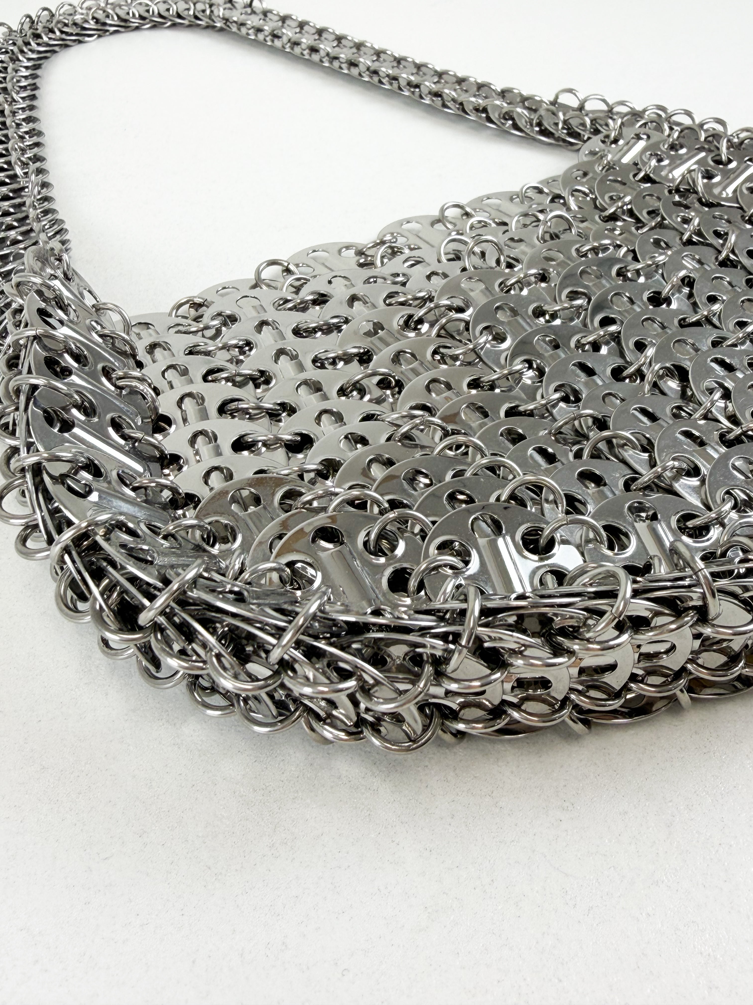 Rabanne 1969 Moon Chainmail Shoulder Bag