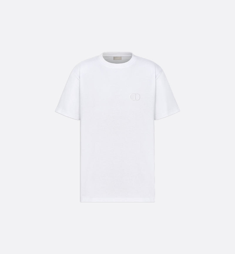 Christian Dior White CD Icon Relaxed T-Shirt Size Medium