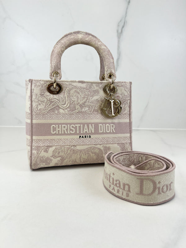 Christian Dior Lady Dior Medium Lady D-Lite Bag