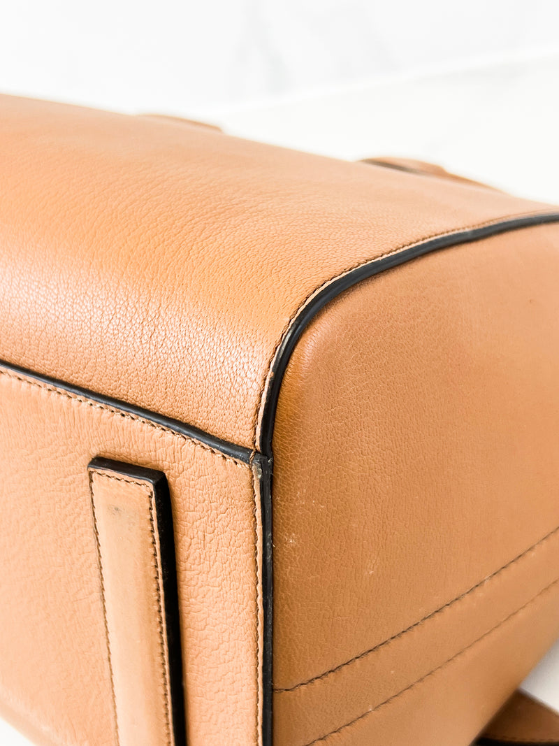 Givenchy Antigona Grained Leather Medium Tan Shoulder Bag