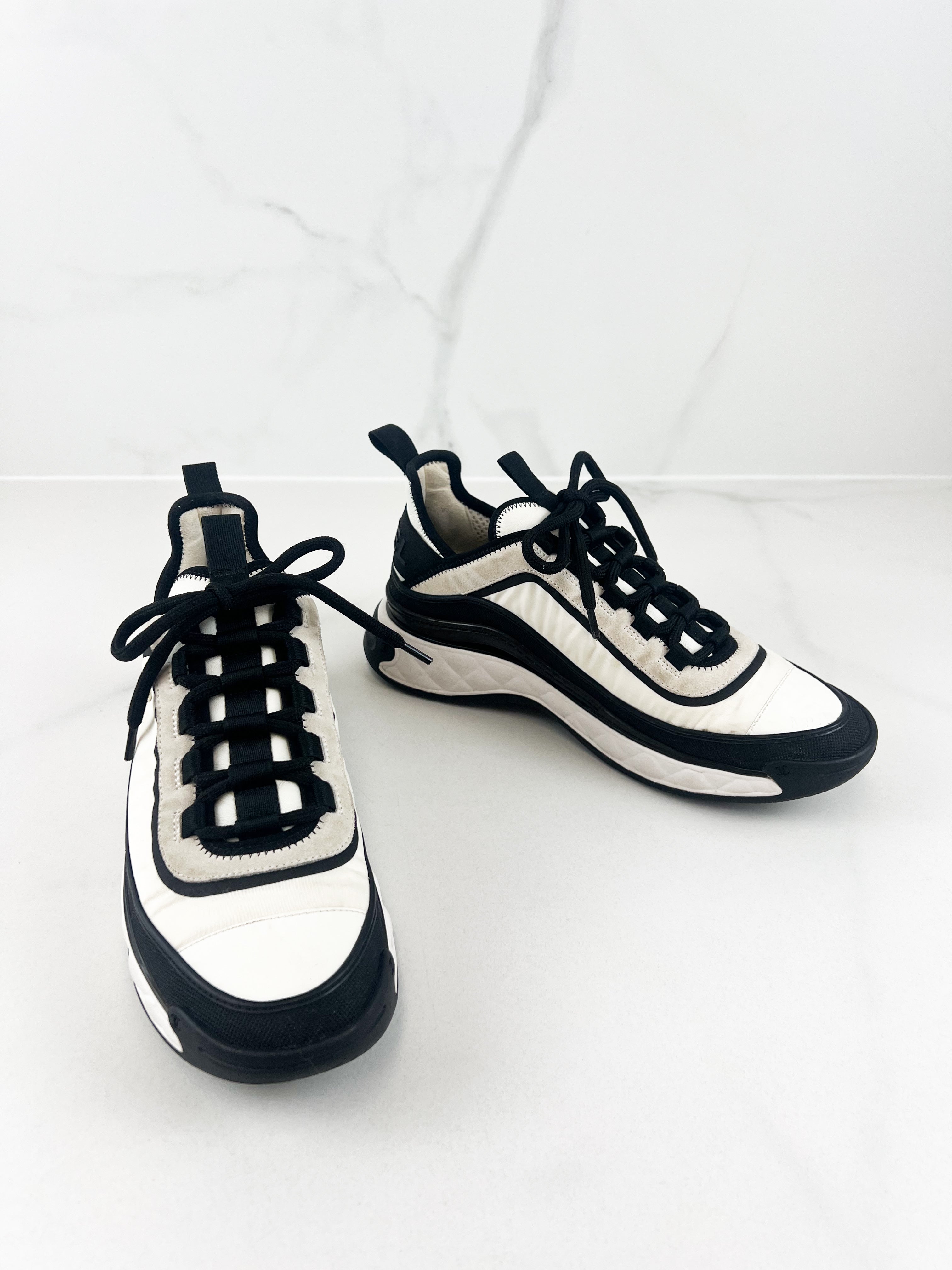 Chanel CC Logo Sneaker Size 39.5