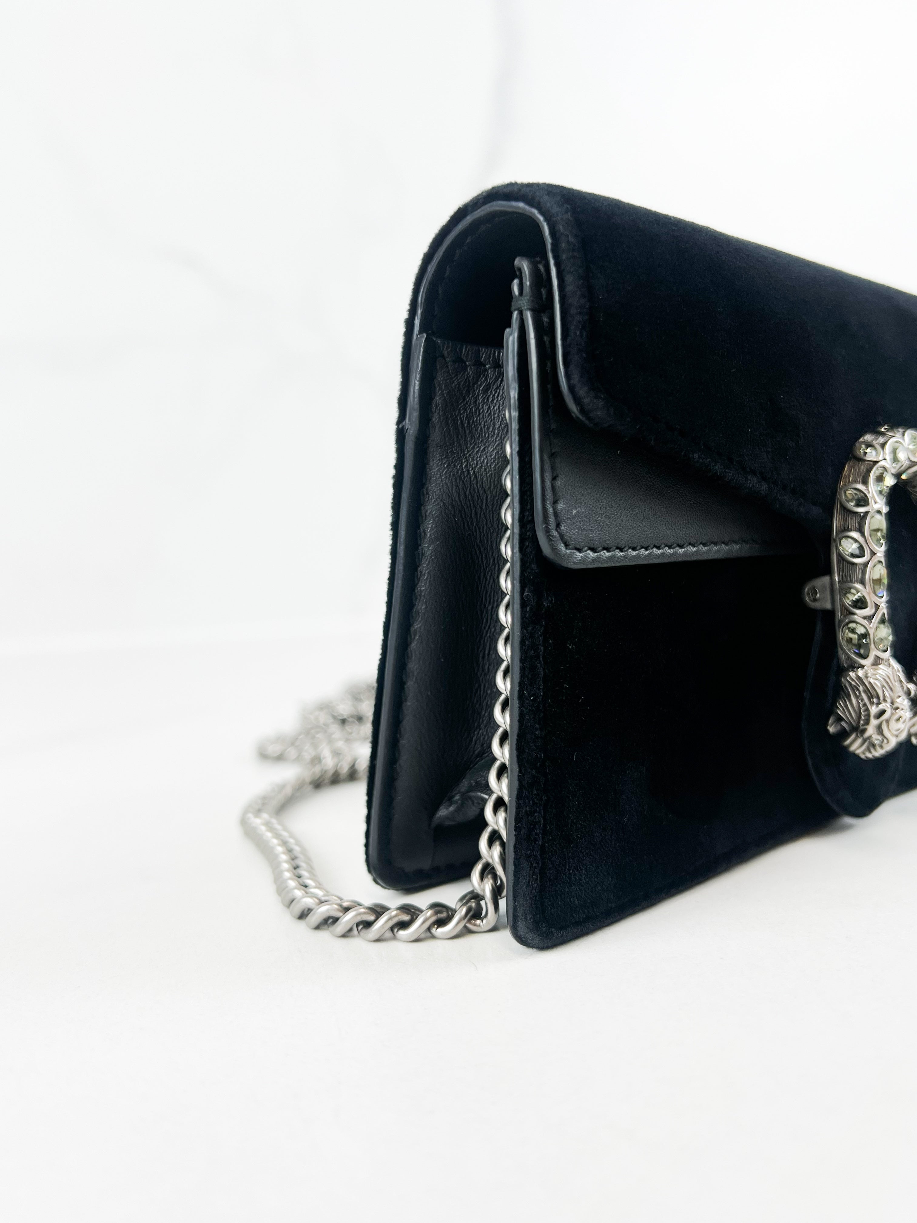 Gucci Super Mini Velvet Dionysus