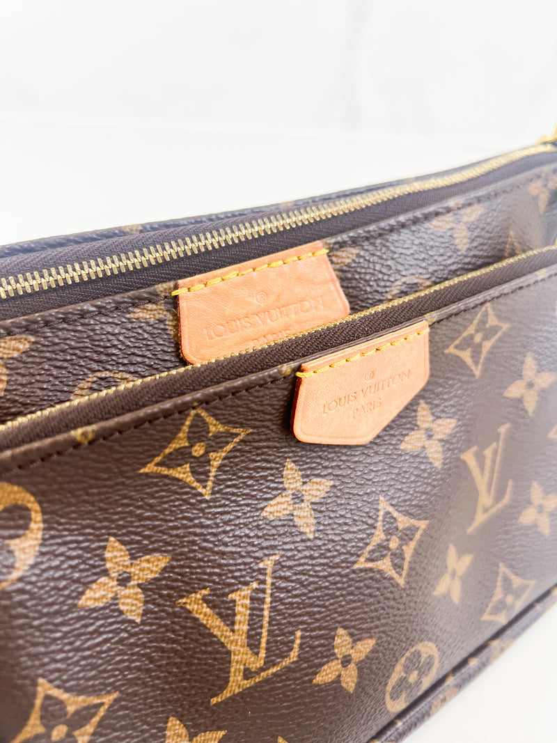 Louis Vuitton Multi Pochette Accessories in Rose Clair