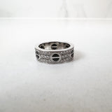 Cartier Love Ring Diamond Paved