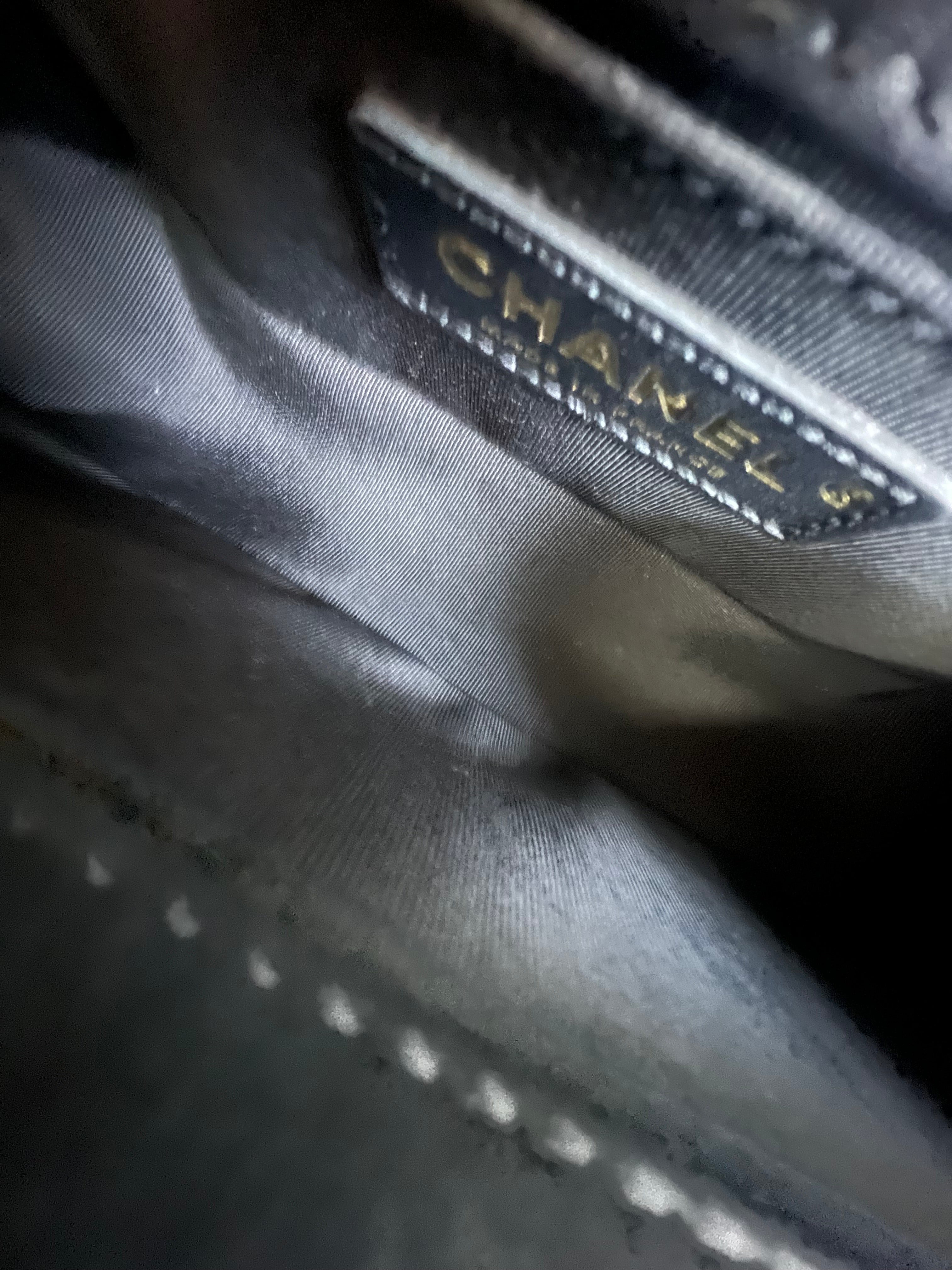 Chanel Top Handle Small Black Boy Bag with GHW