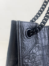 Saint Laurent Niki Shopping Crinkled Vintage Leather