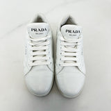 Prada White Leather Sneaker Size 36