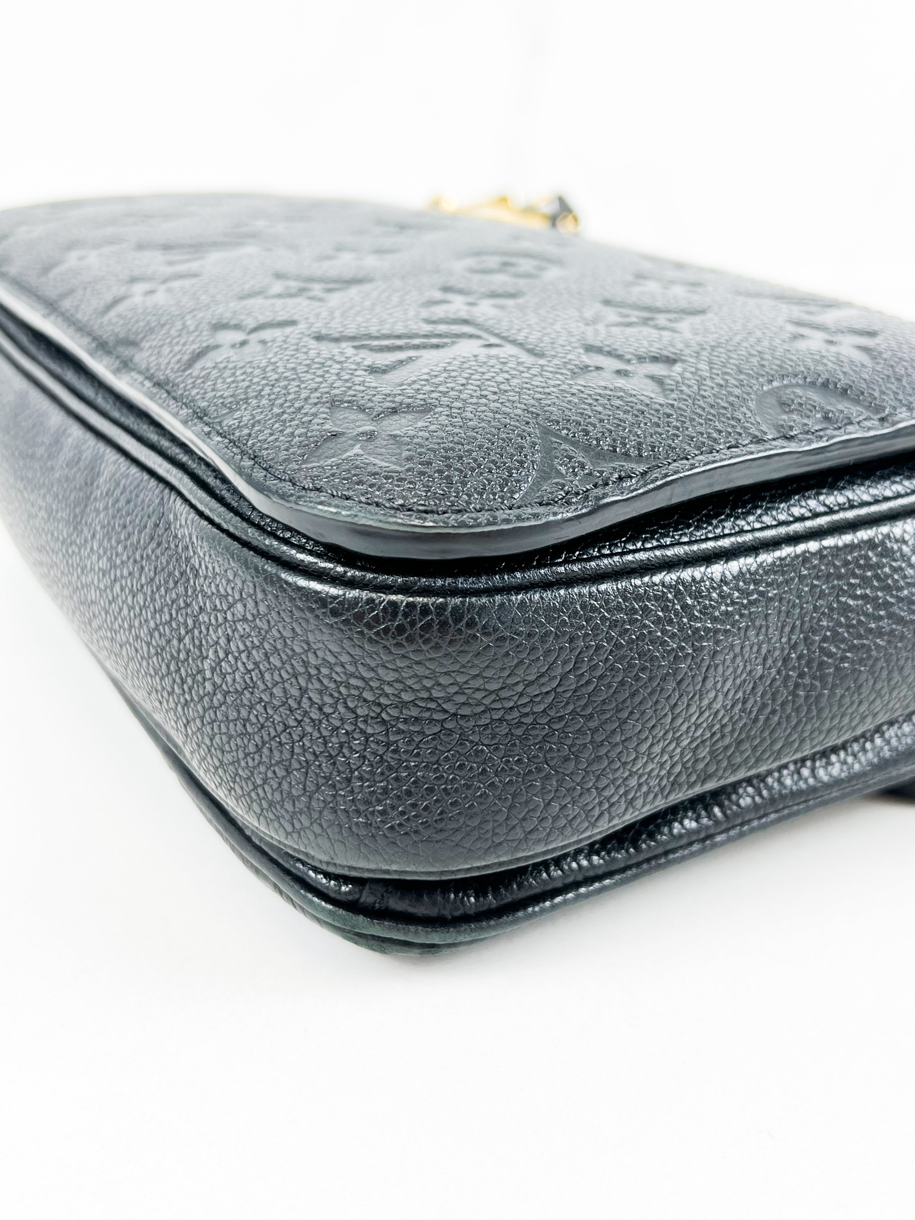 Louis Vuitton Empreinte Black Pochette Metis