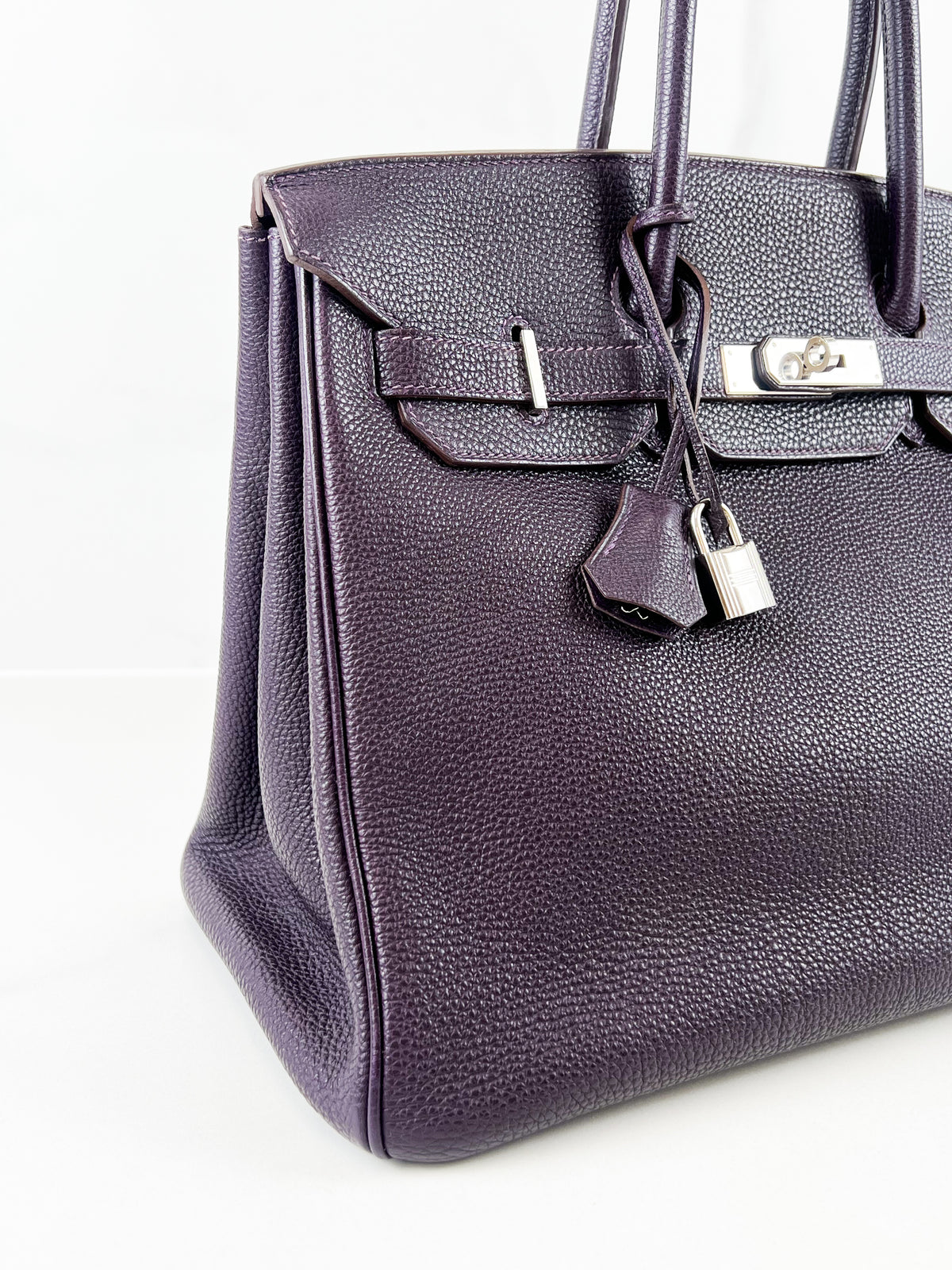 Hermes Togo Raisin Leather Birkin 35 with SHW
