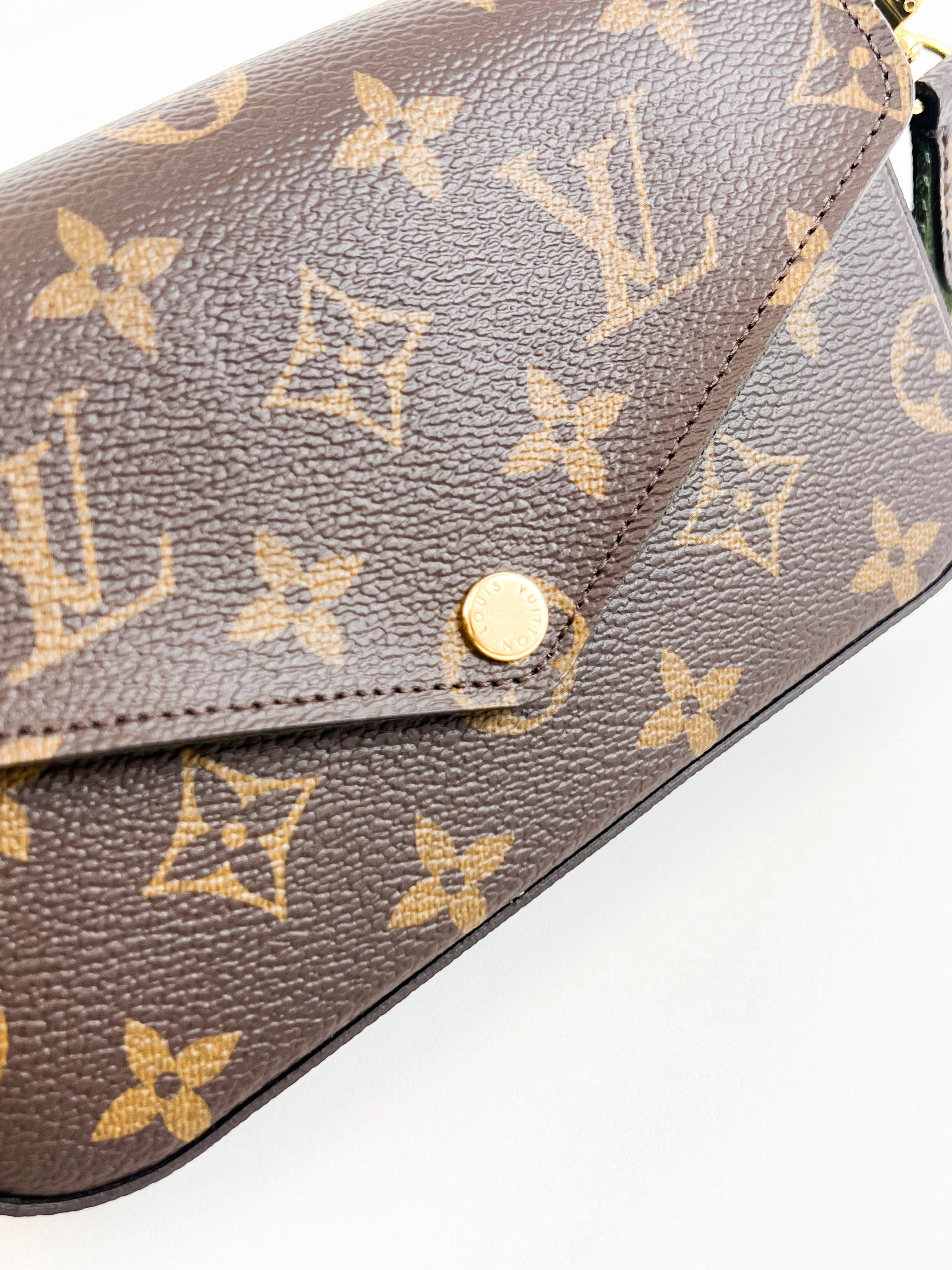 Louis Vuitton Monogram Félicie Strap & Go