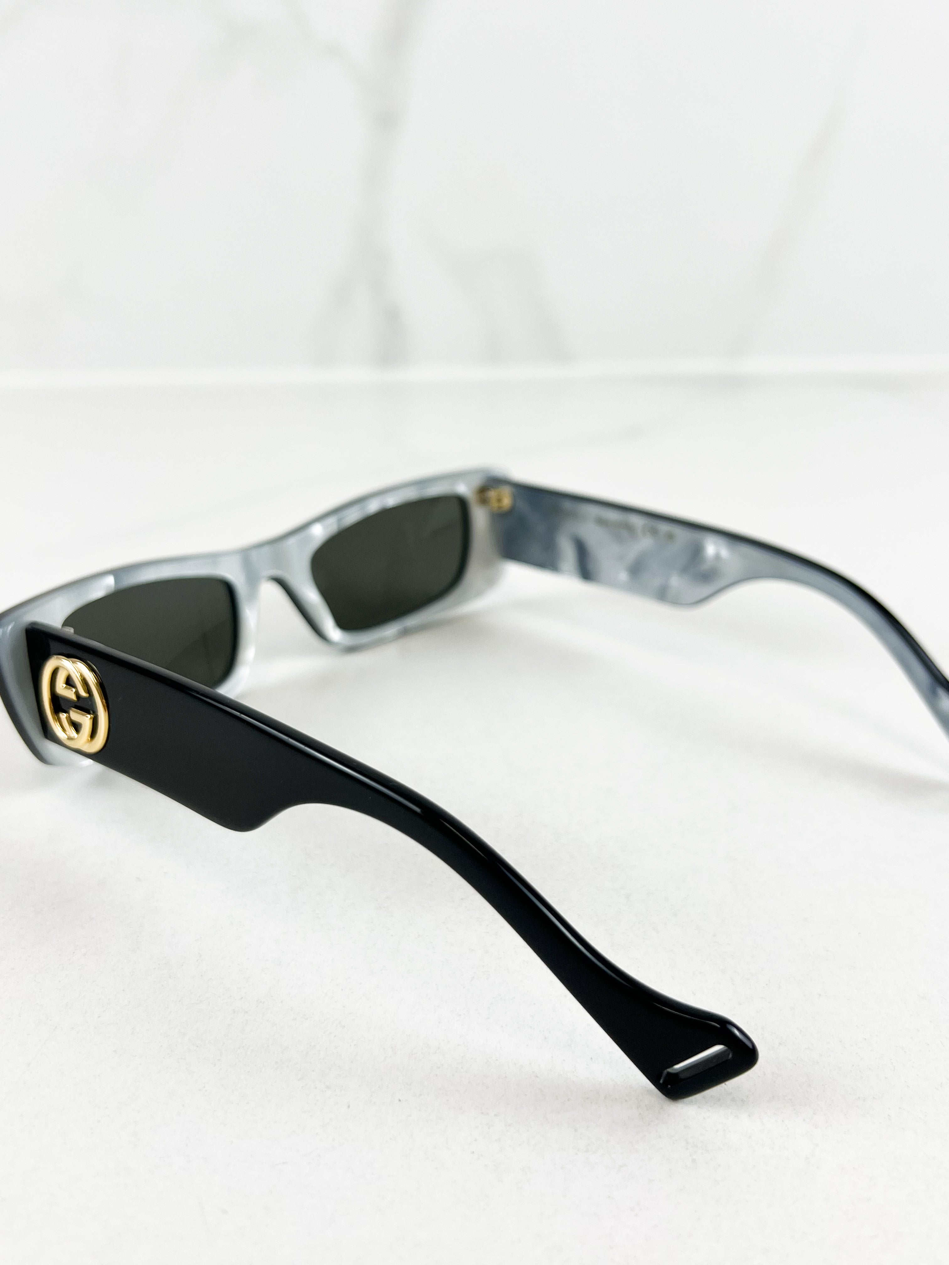 Gucci GG Logo Black Sunglasses