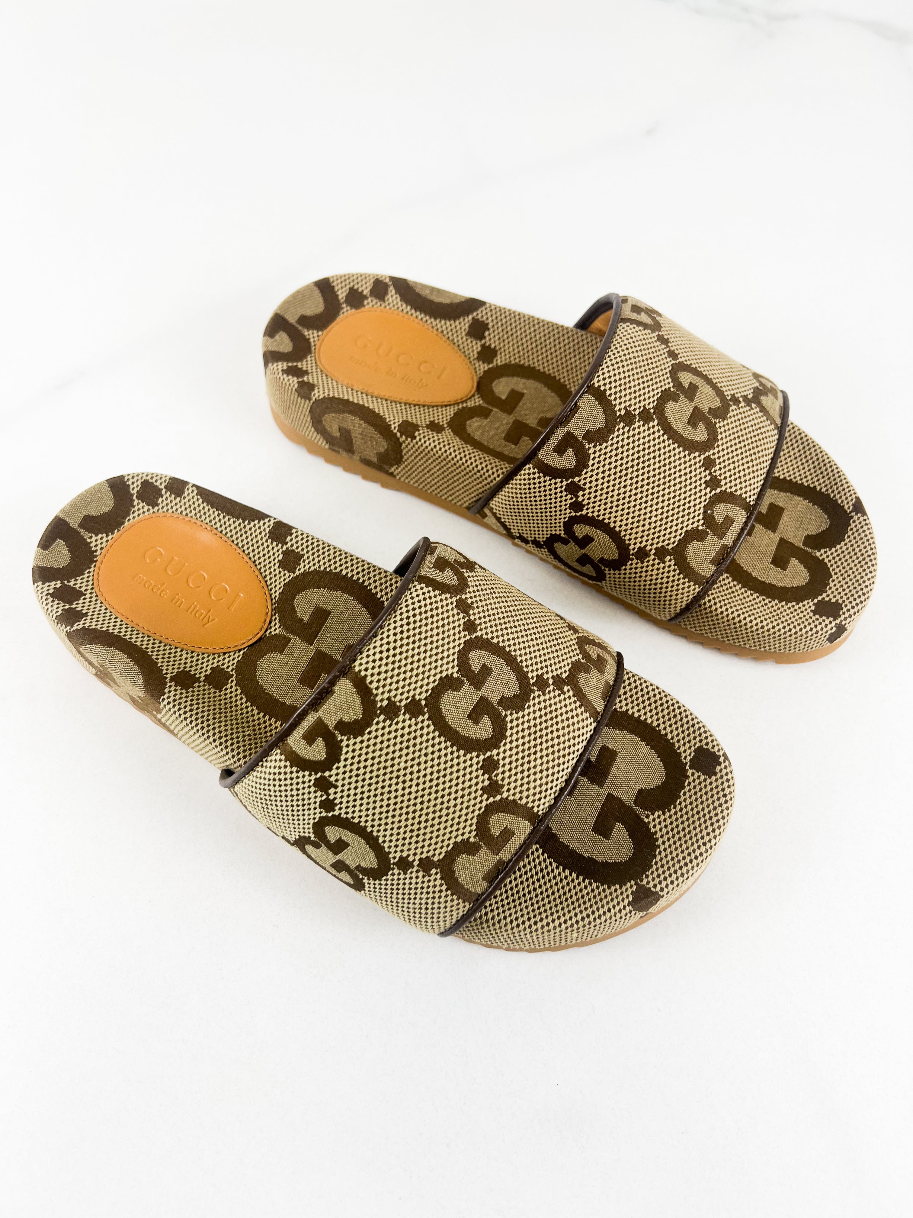 Gucci Platform Slide Sandal Size 5