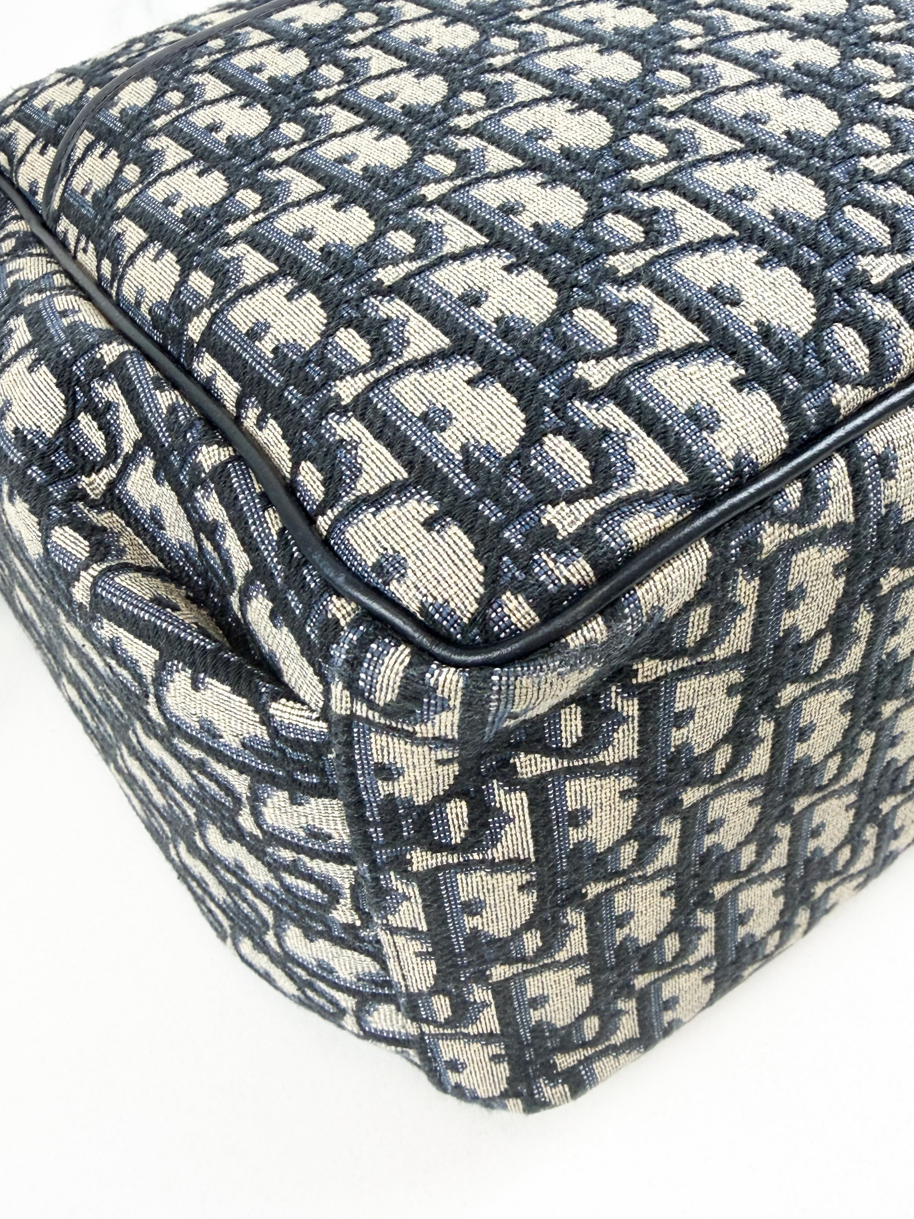 Christian Dior Beige & Black Oblique Changing Bag
