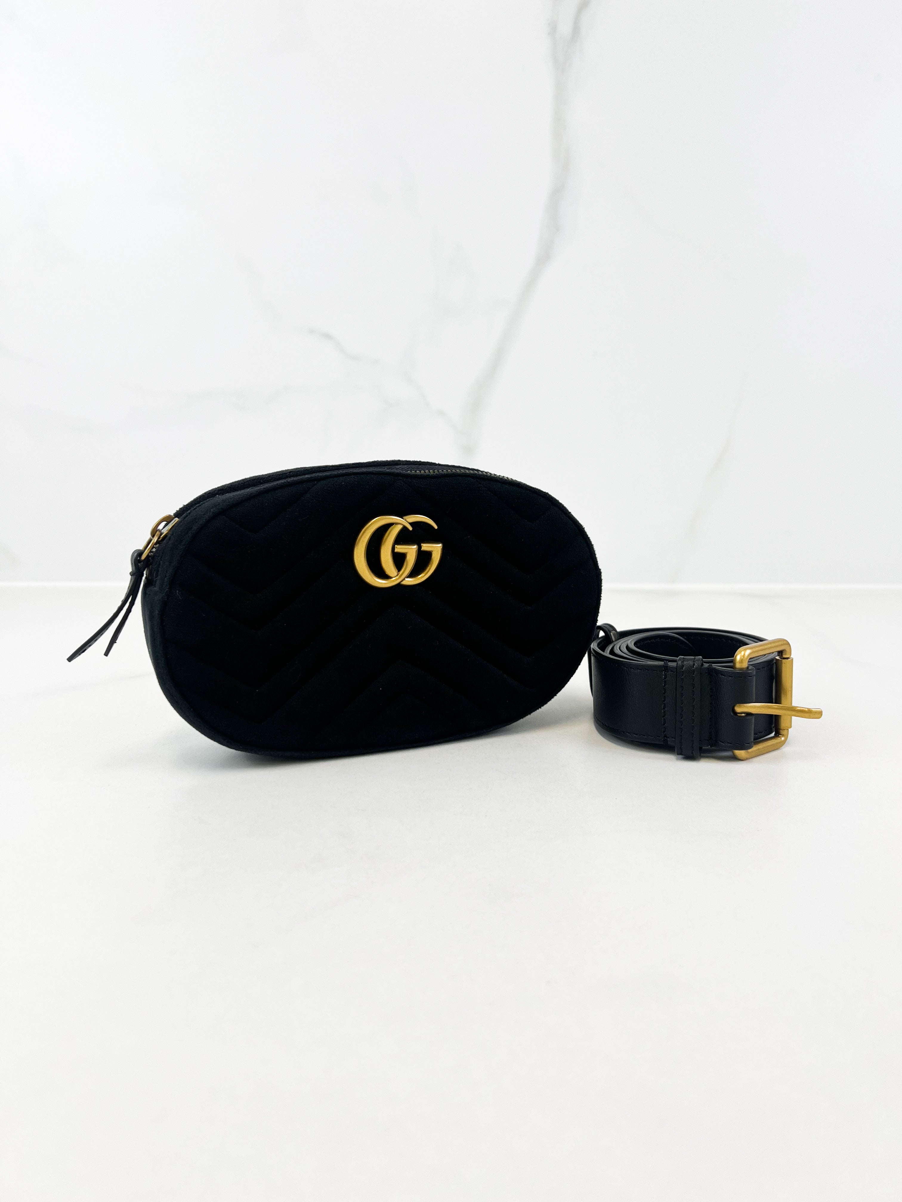Gucci GG Marmont Matelasse Belt Bag