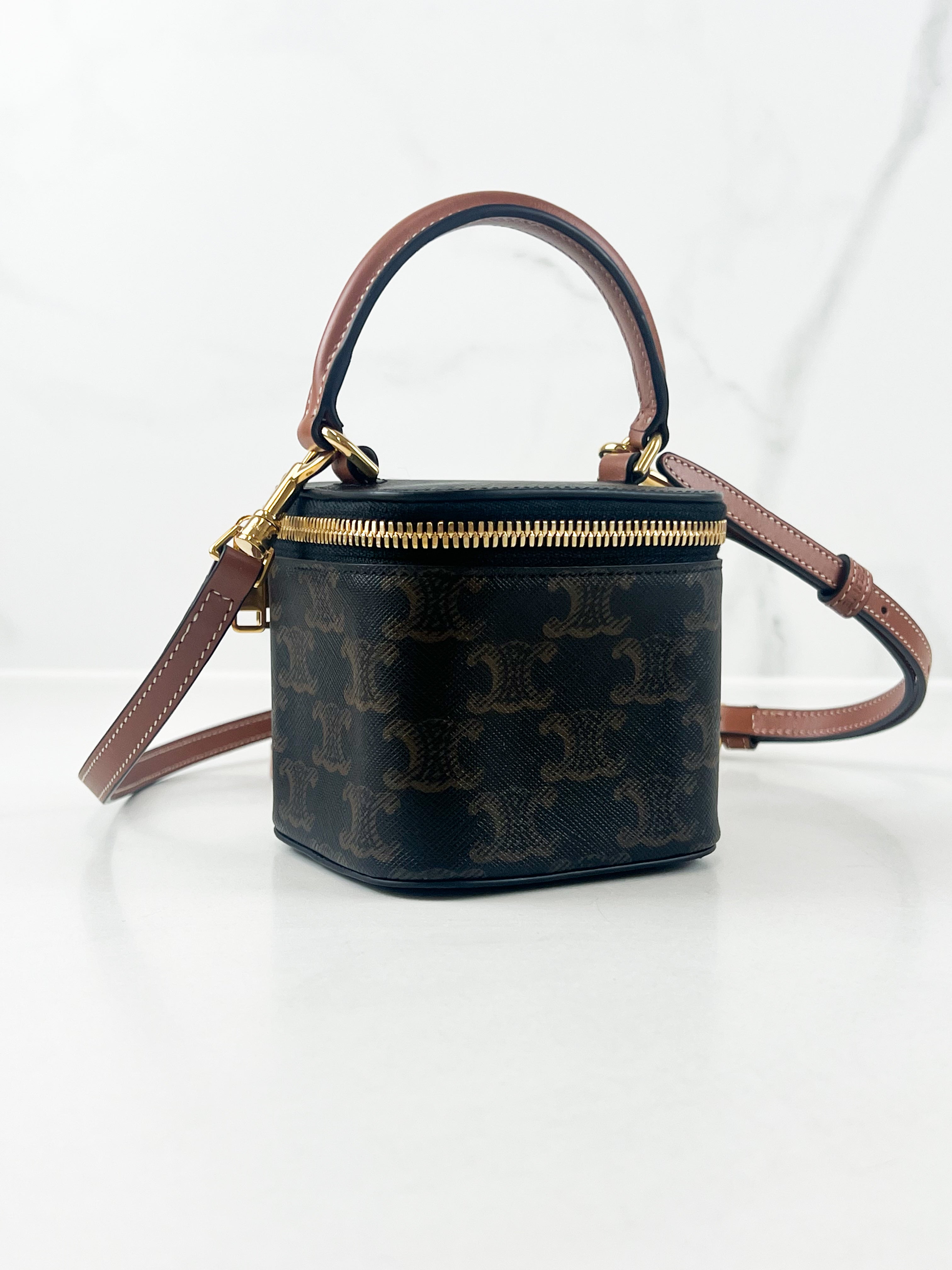 Celine Triomphe Mini Vanity Bag