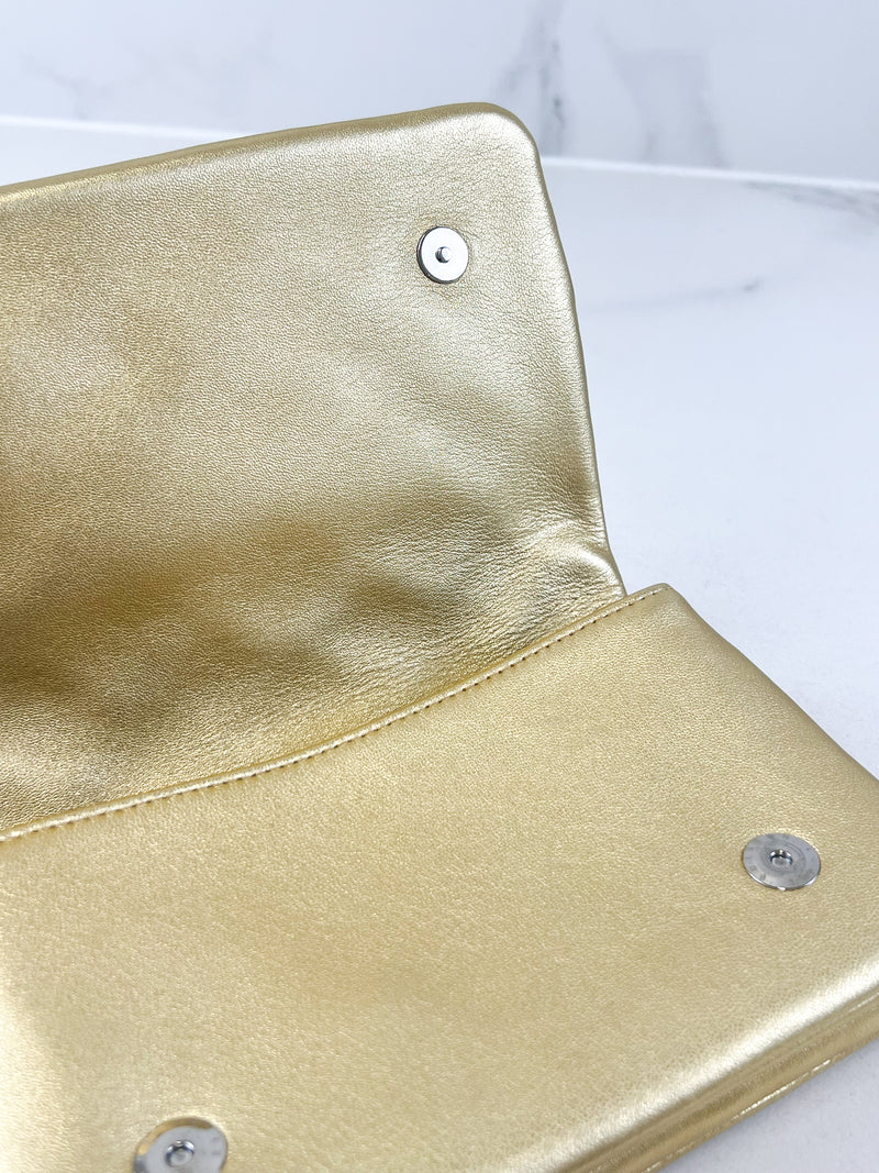 Louis Vuitton Gold Pochette Coussin