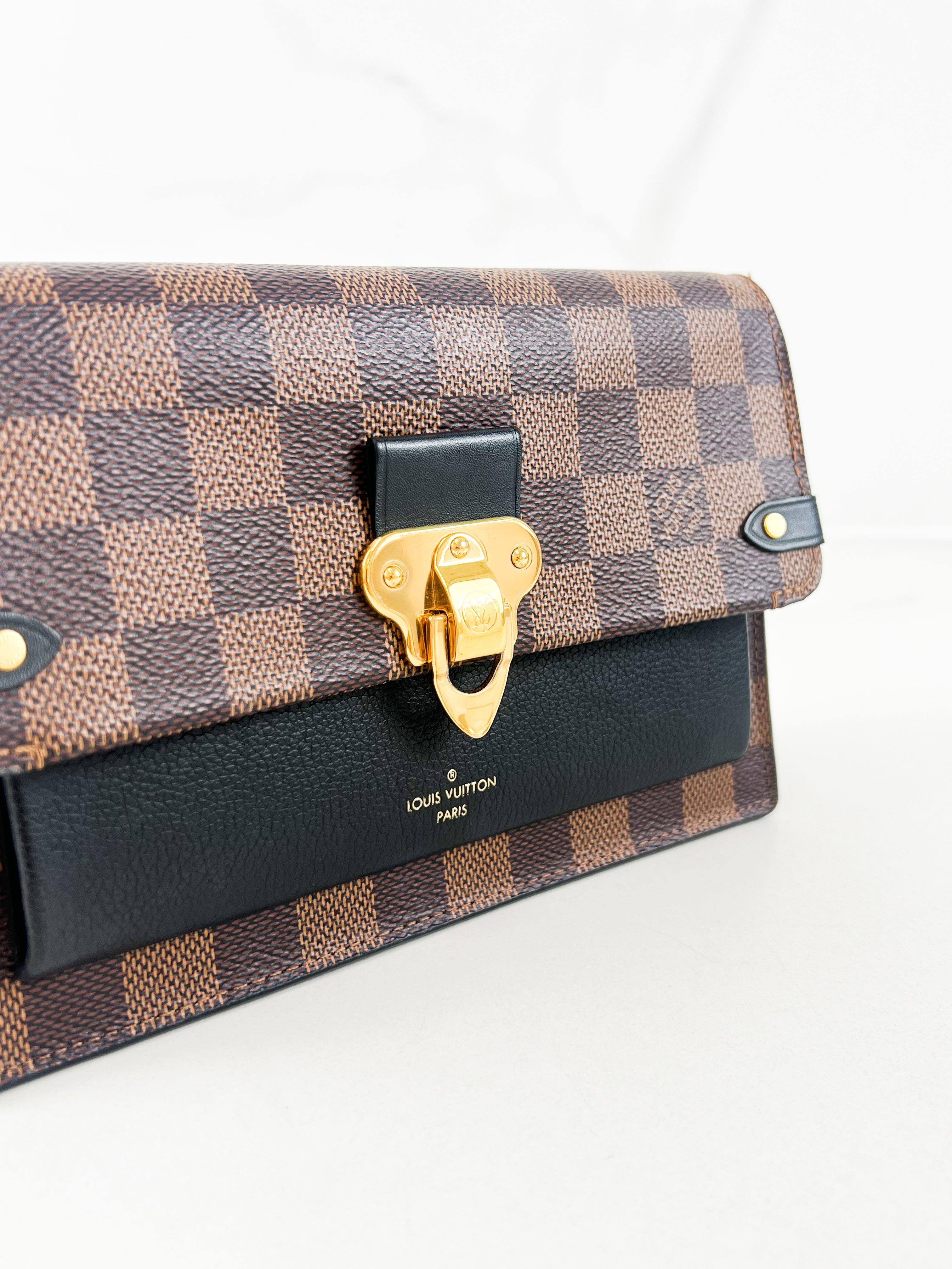 Louis Vuitton Damier Ebene Canvas Vavin WOC