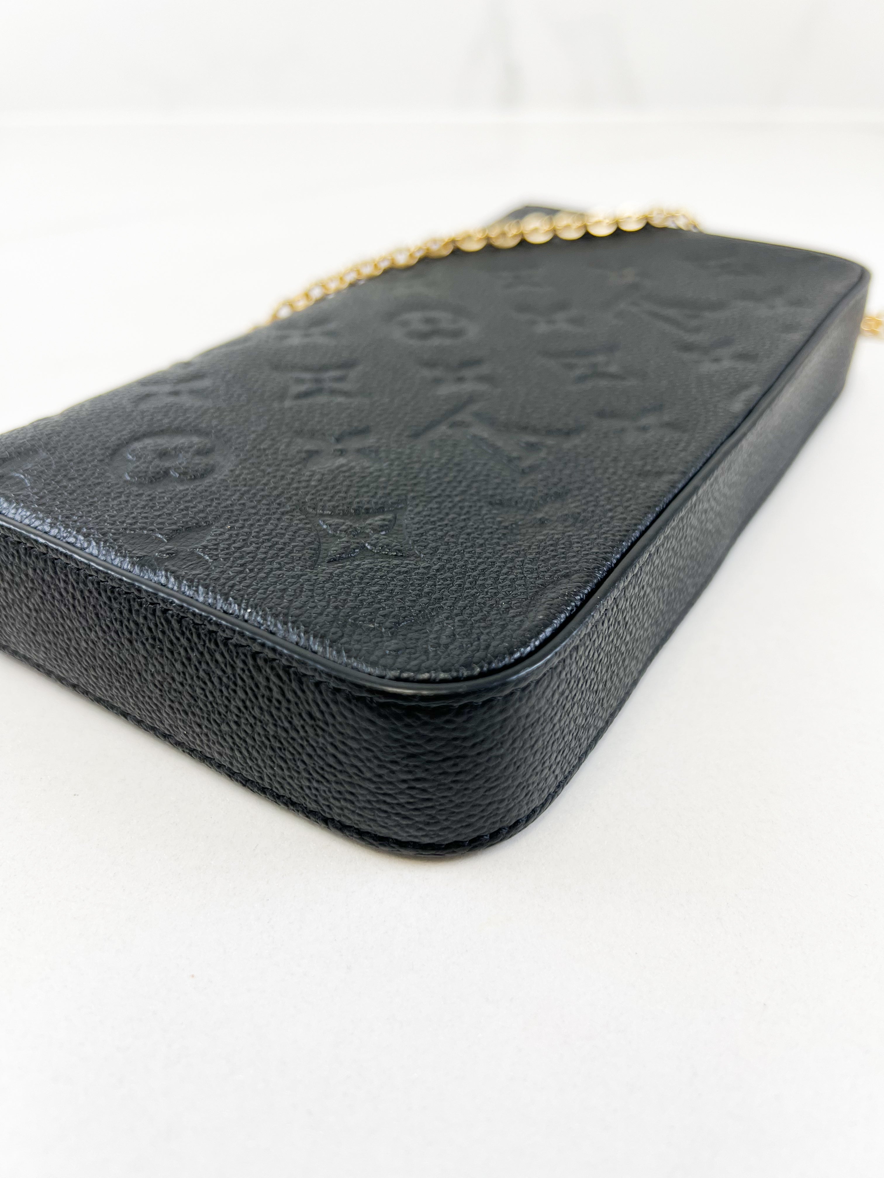 Louis Vuitton Felicie Pochette Monogram Empriente Leather
