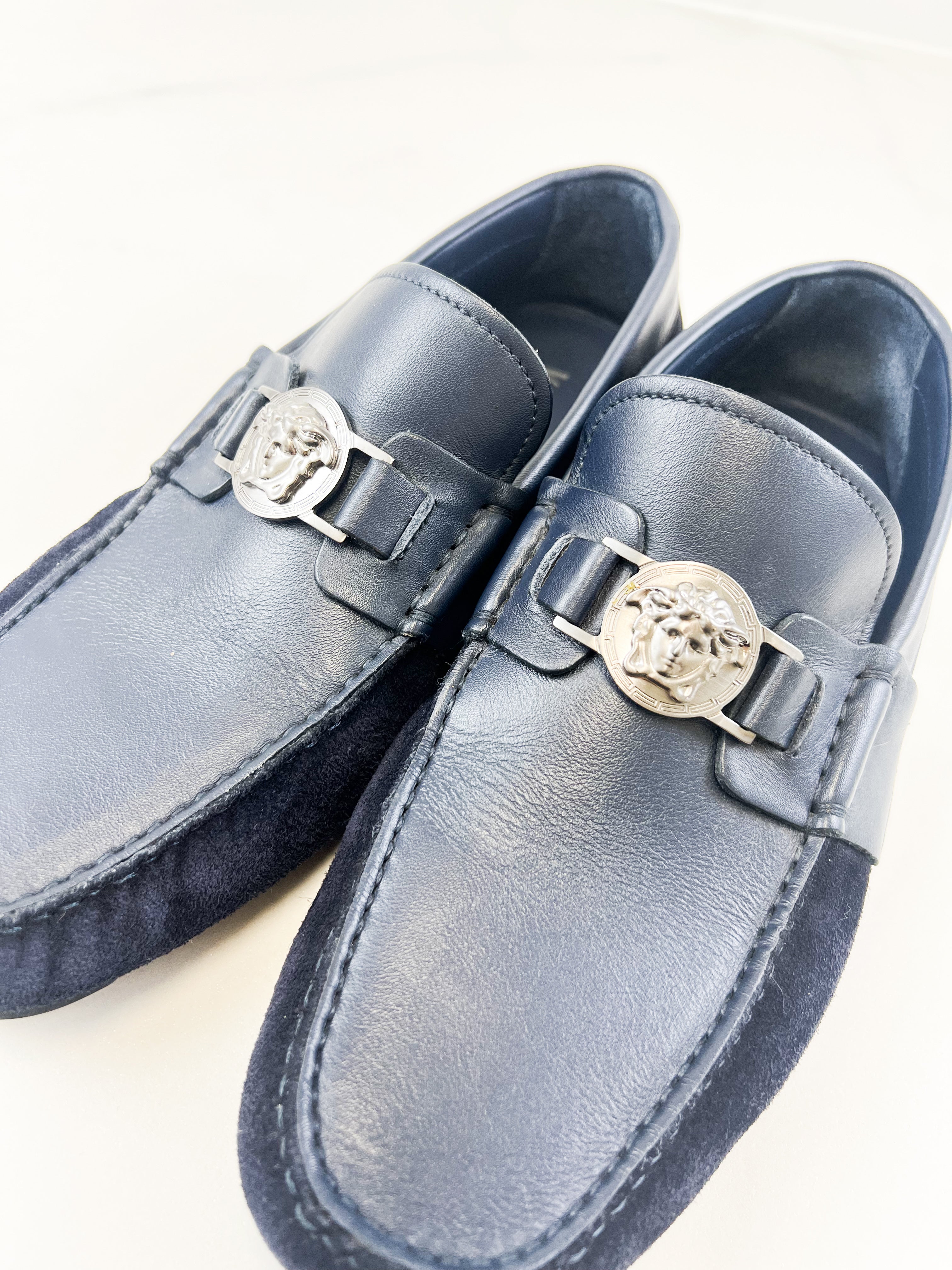 Versace Medusa Head Loafers Mens Size 41