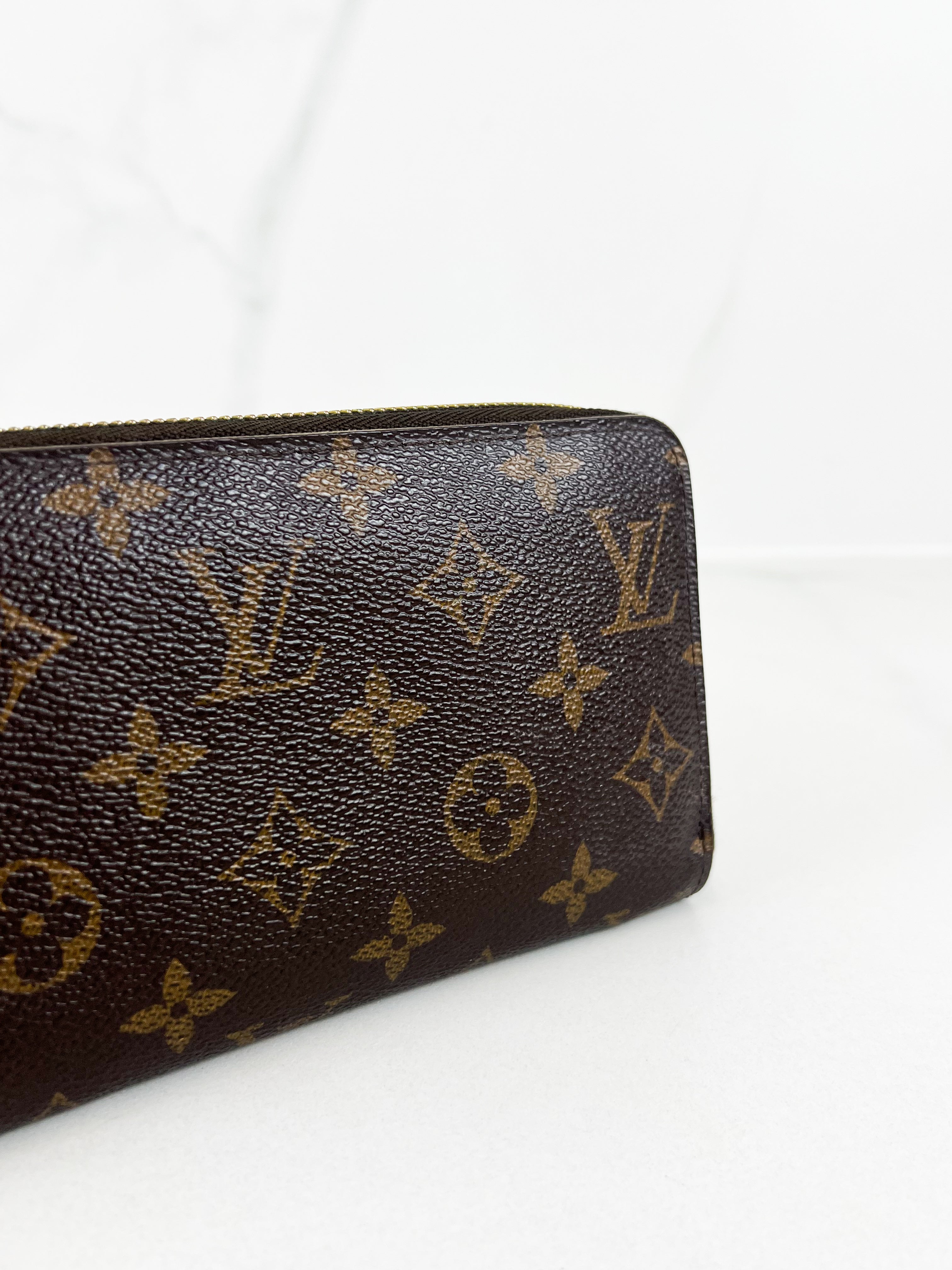 Louis Vuitton Monogram Canvas Clemence Wallet