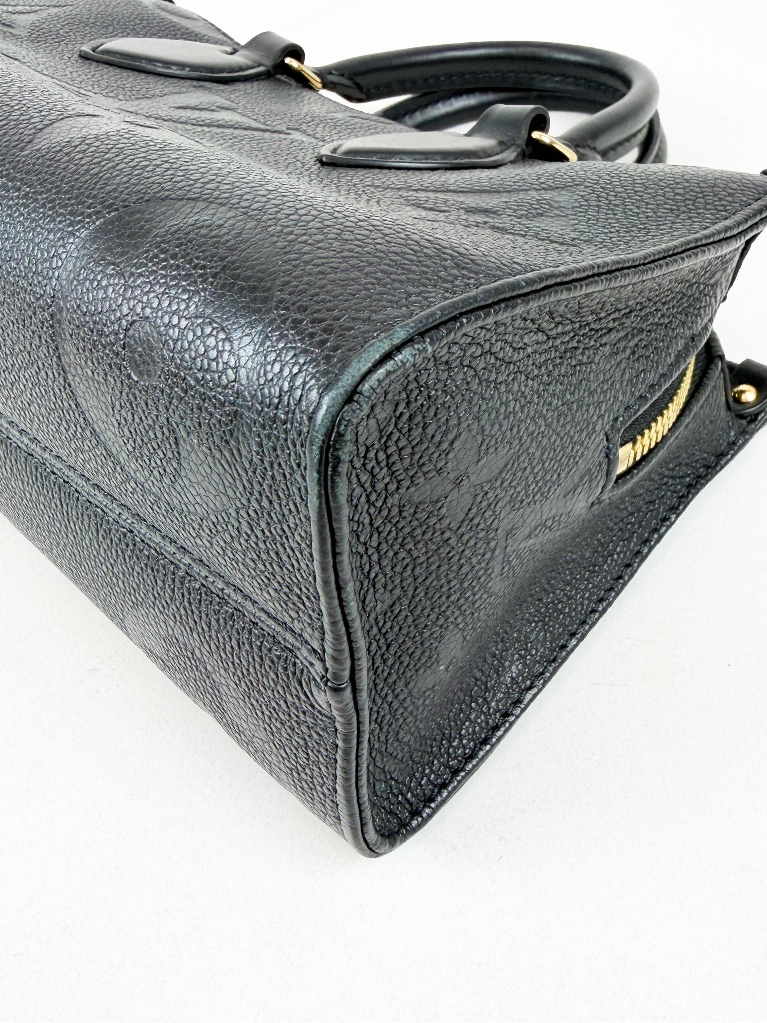 Louis Vuitton OnTheGo East West Black Monogram Empreinte Leather