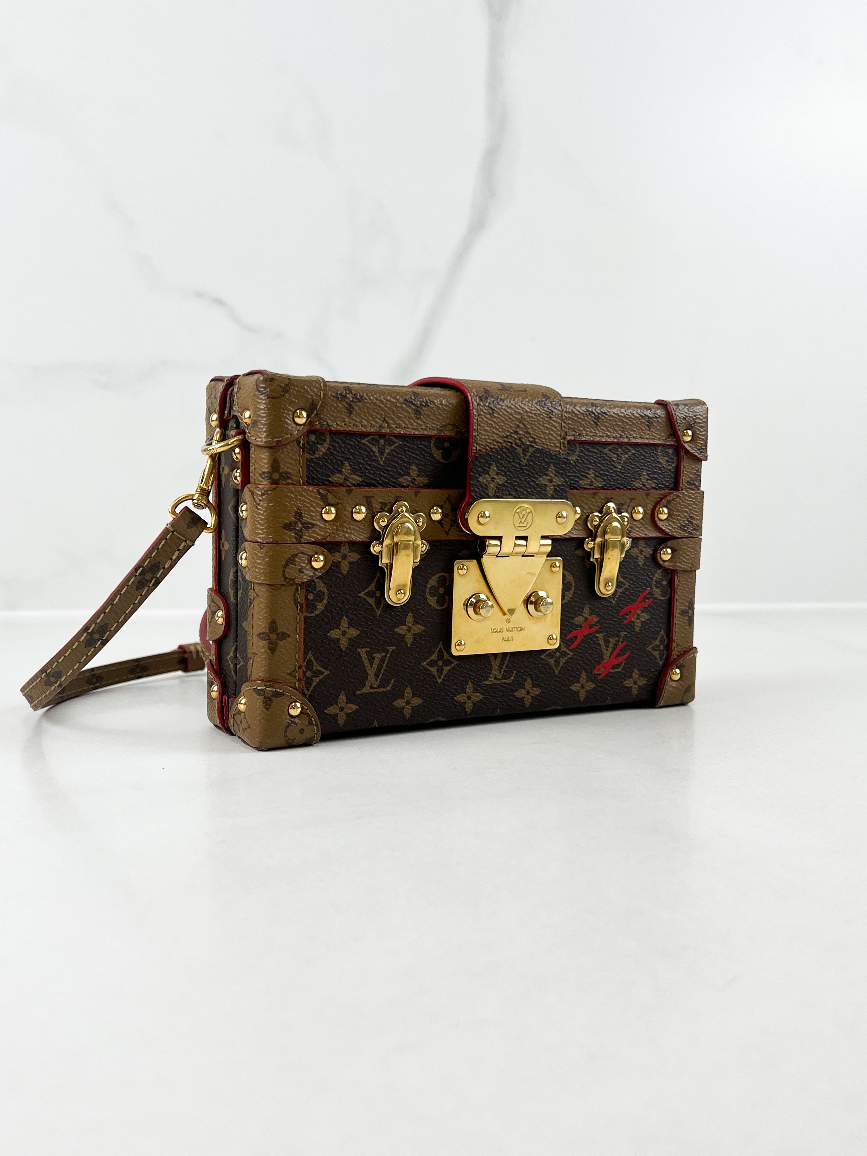 Louis Vuitton Reverse Petite Malle Bag