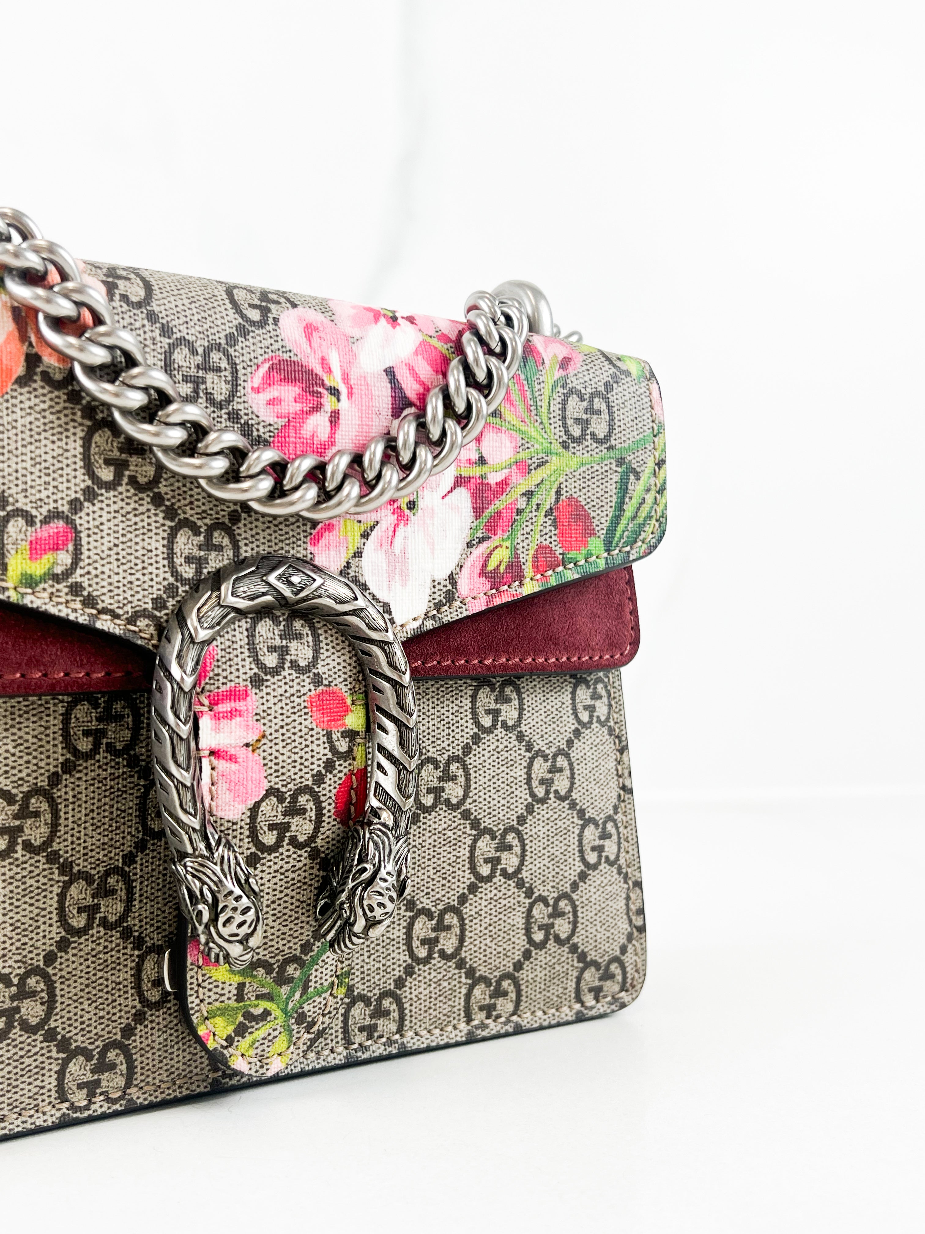 Gucci Dionysus Floral Supreme Mini Bag