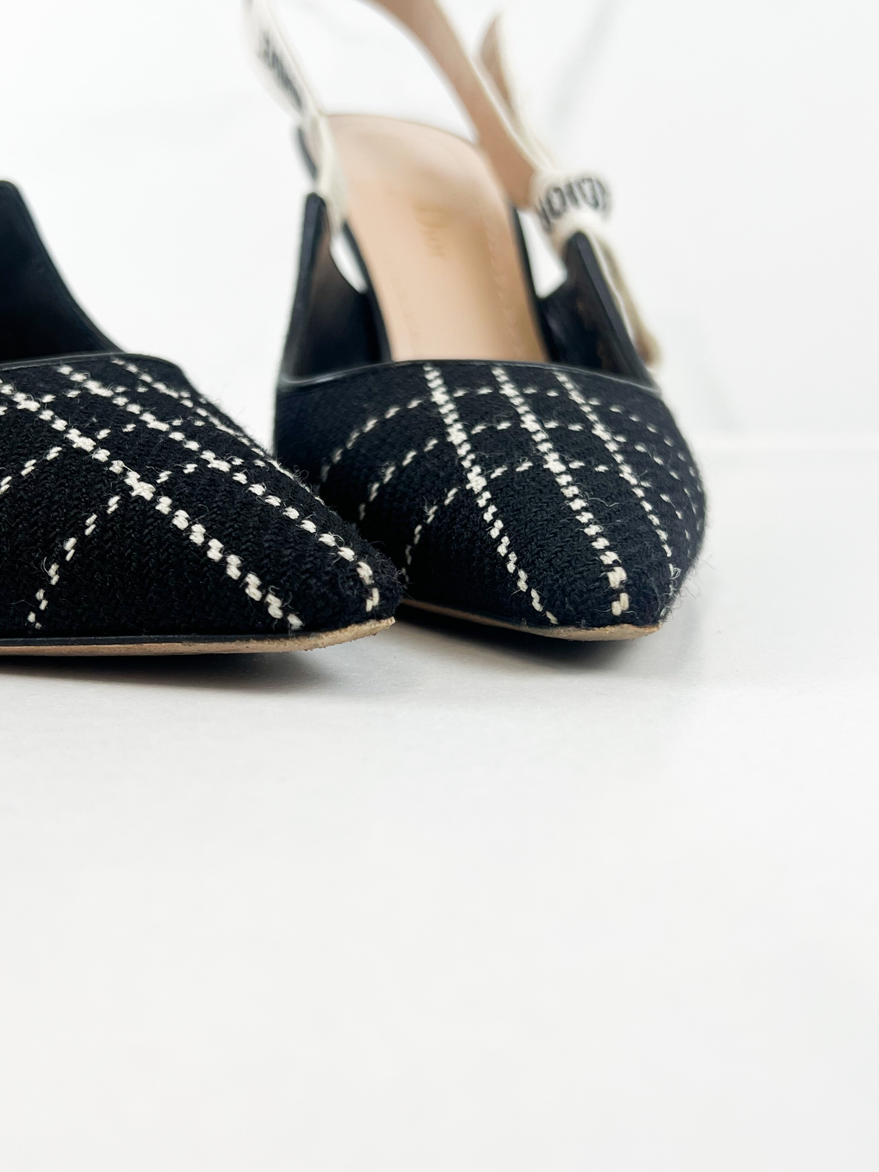 Christian Dior J'adior Slingback Heels Size 38.5