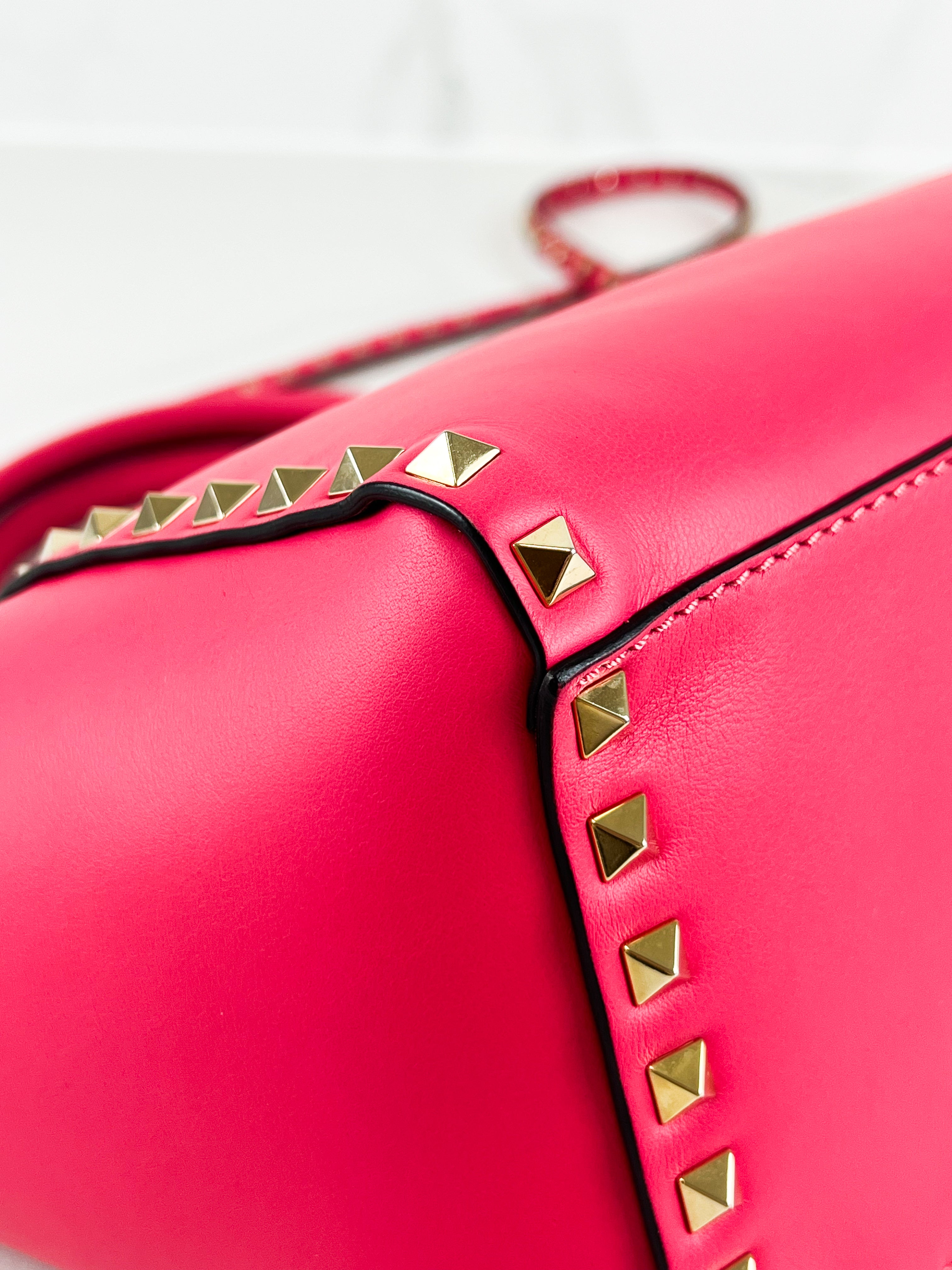 Valentino Garavani Rockstud Leather Tote