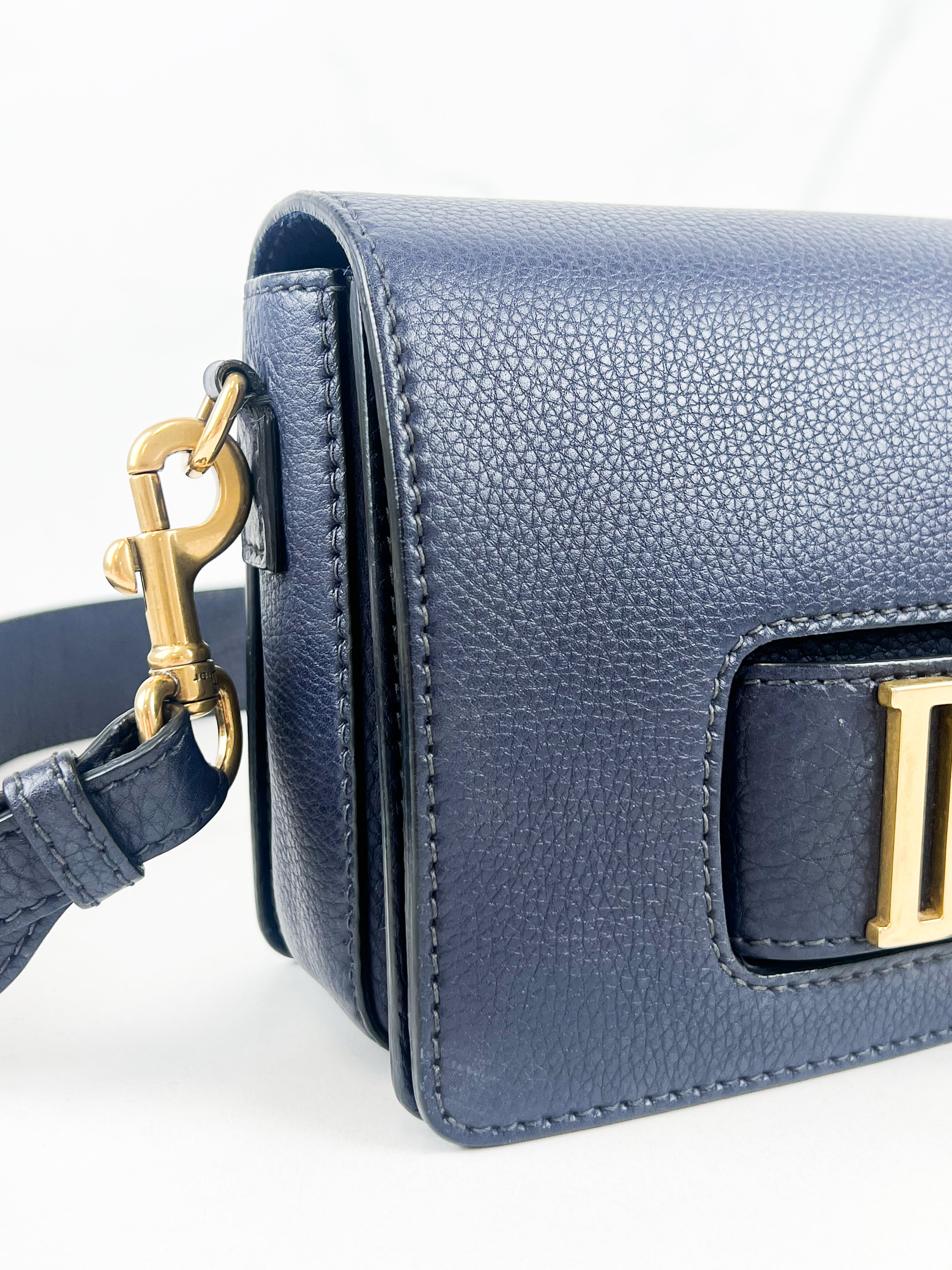 Christian Dior Evolution Leather Crossbody Bag