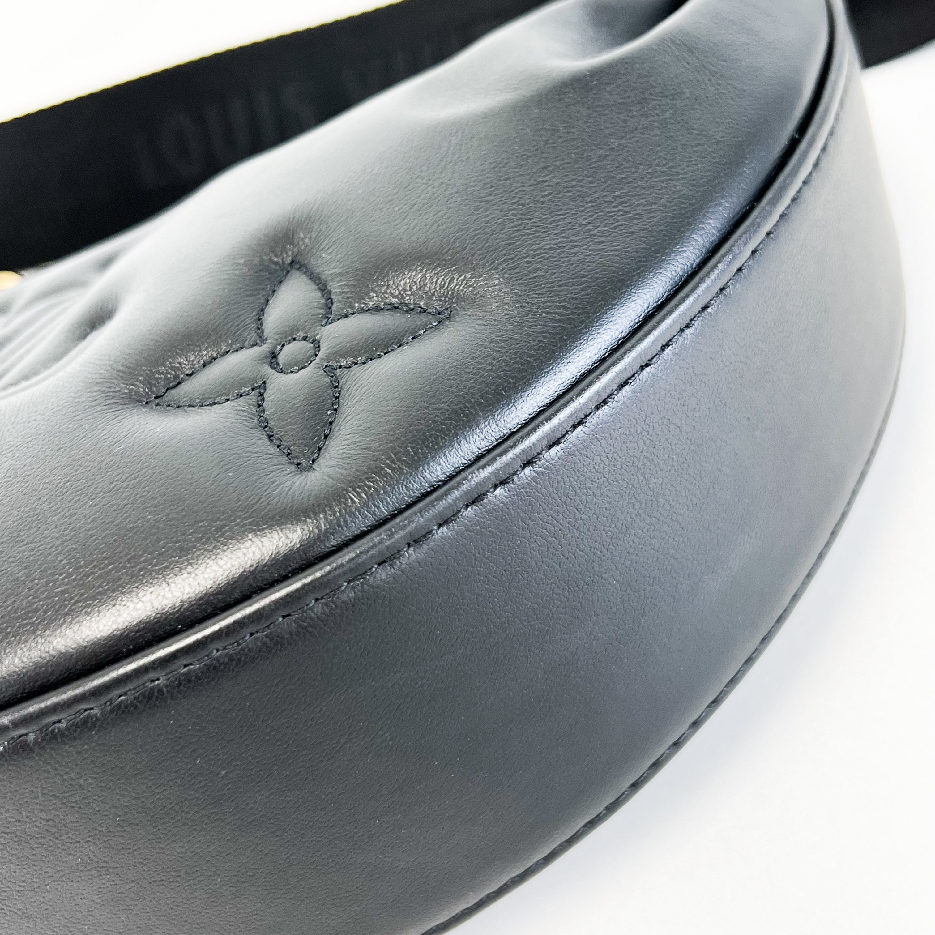 Louis Vuitton Calfskin Bubblegram Over The Moon Bag