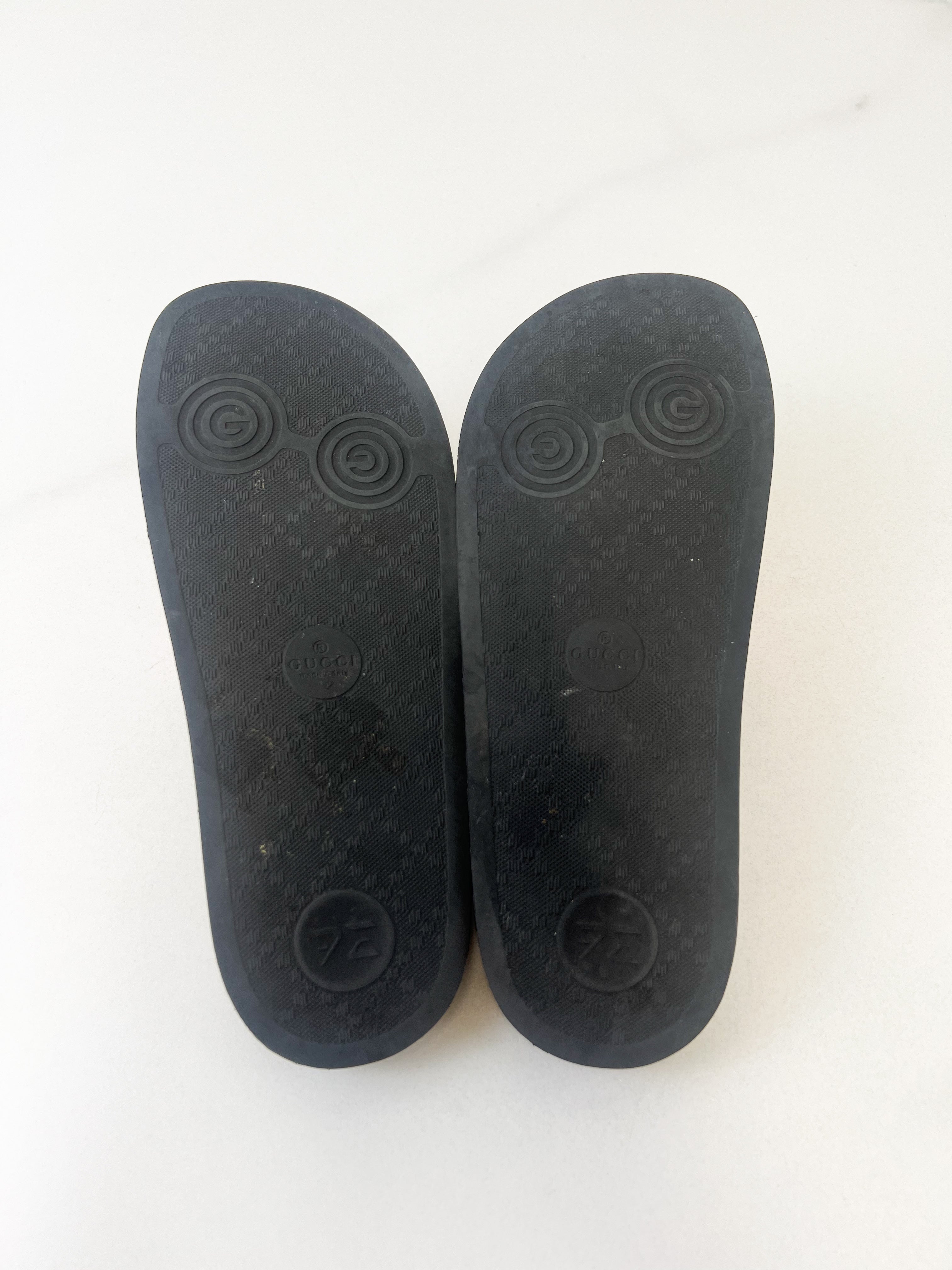 Gucci Floral Supreme Slides Size 37