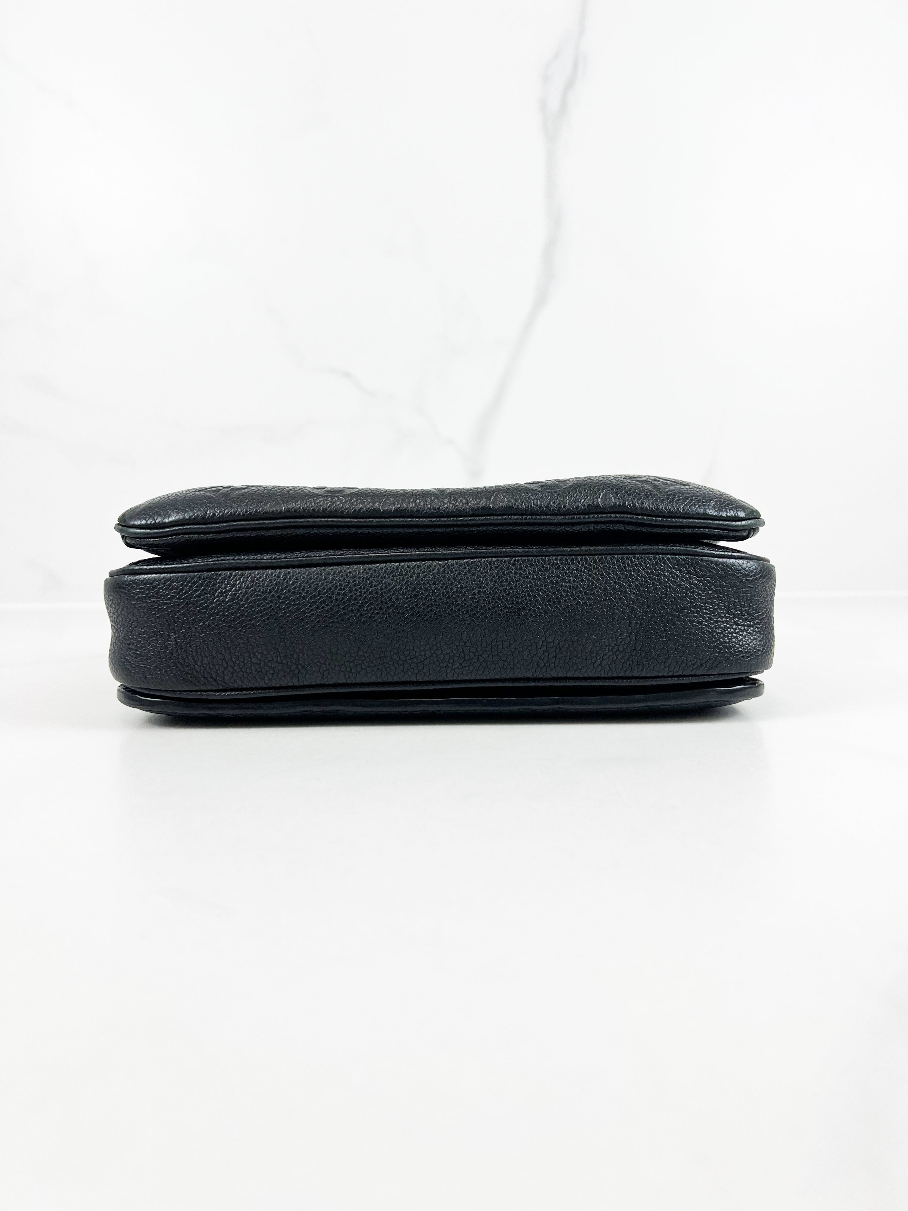 Louis Vuitton Empreinte Black Pochette Metis
