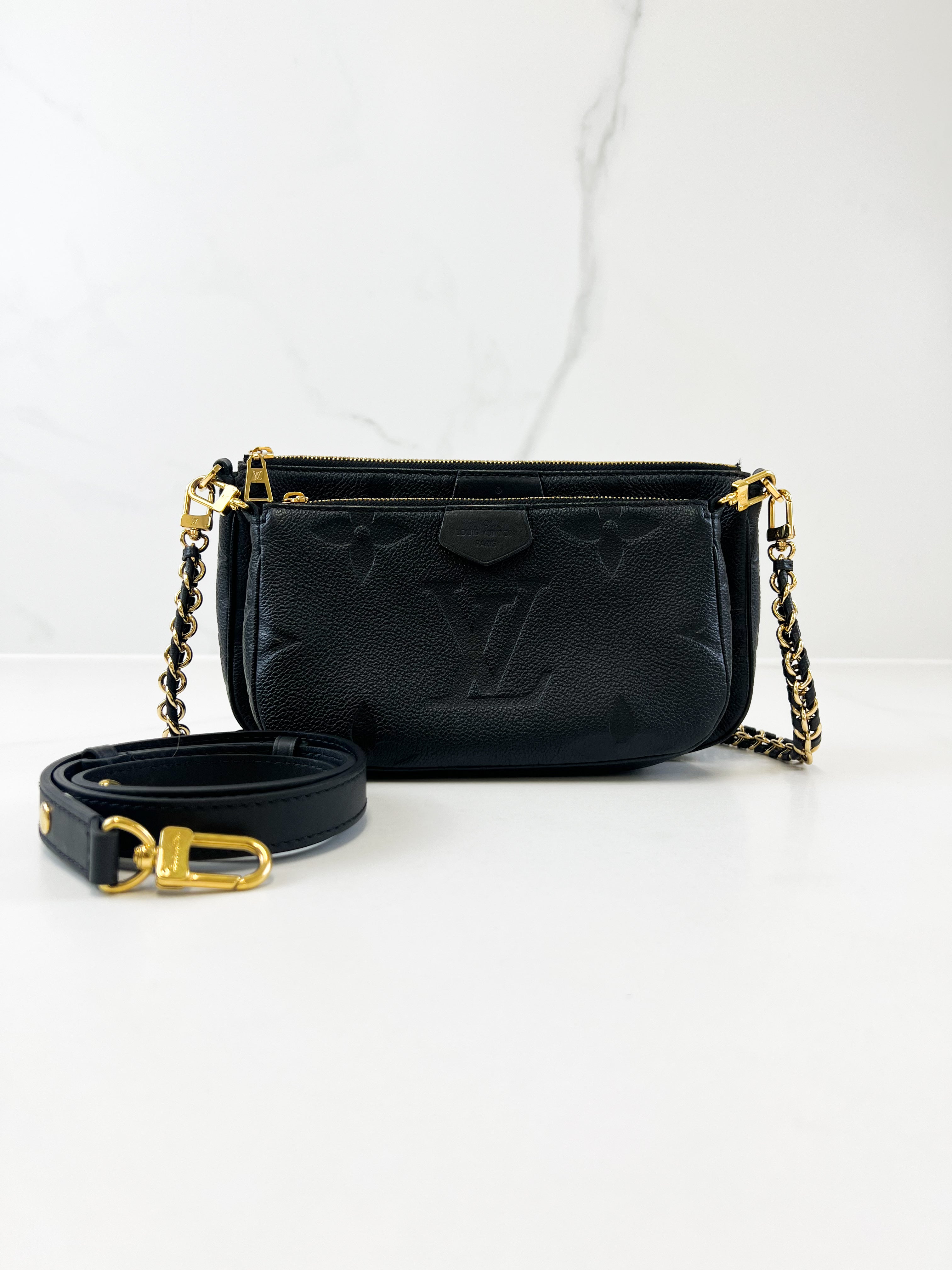 Louis Vuitton Multi Pochette Accessories in Monogram Empreinte Leather