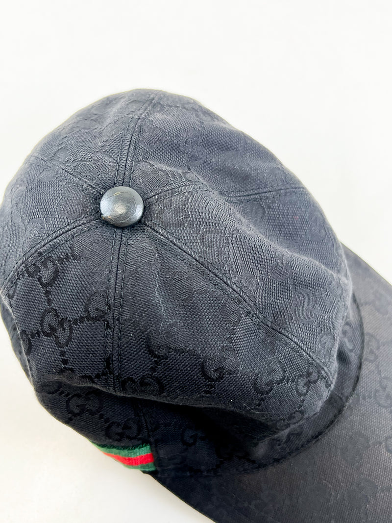Gucci GG Canvas Cap Size S