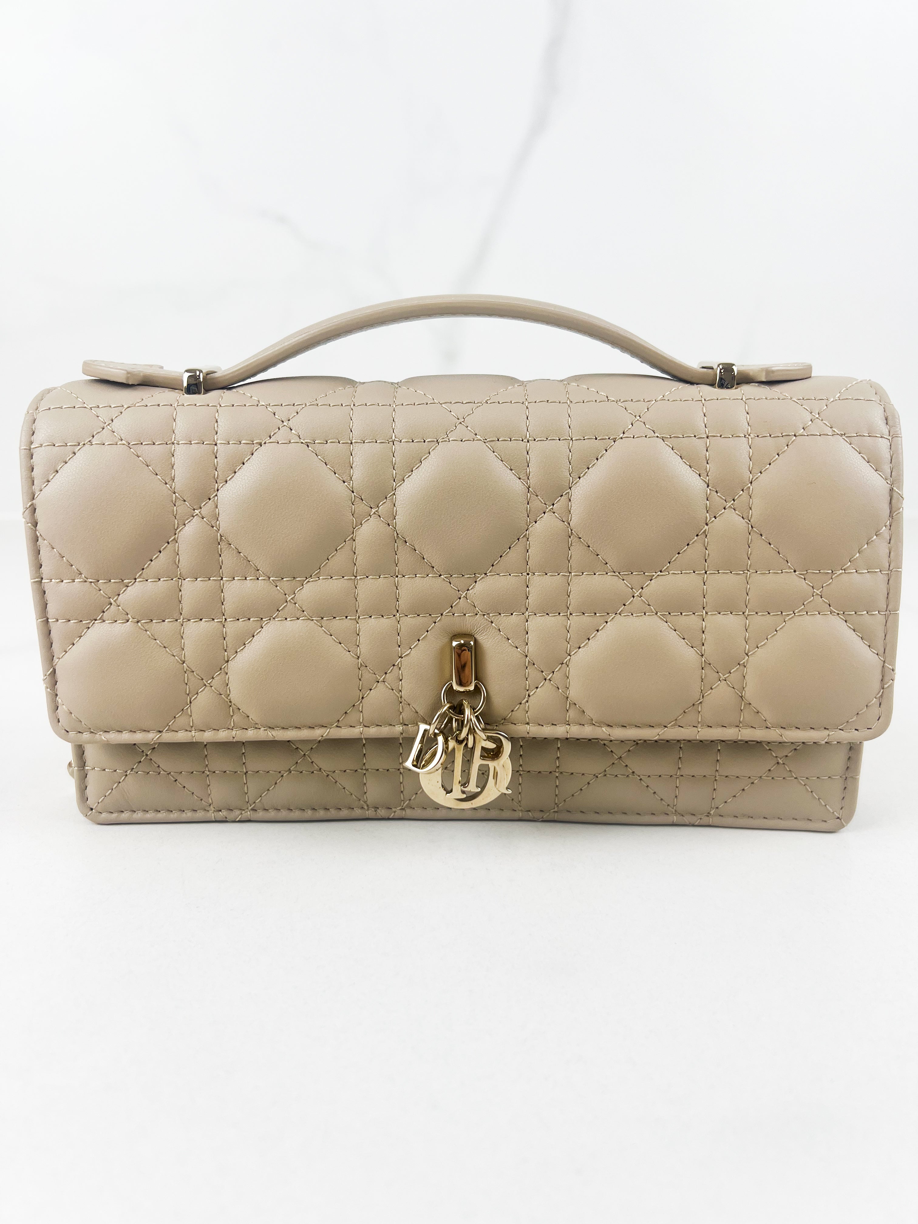 My Dior Mini Bag Powder Beige Lambskin