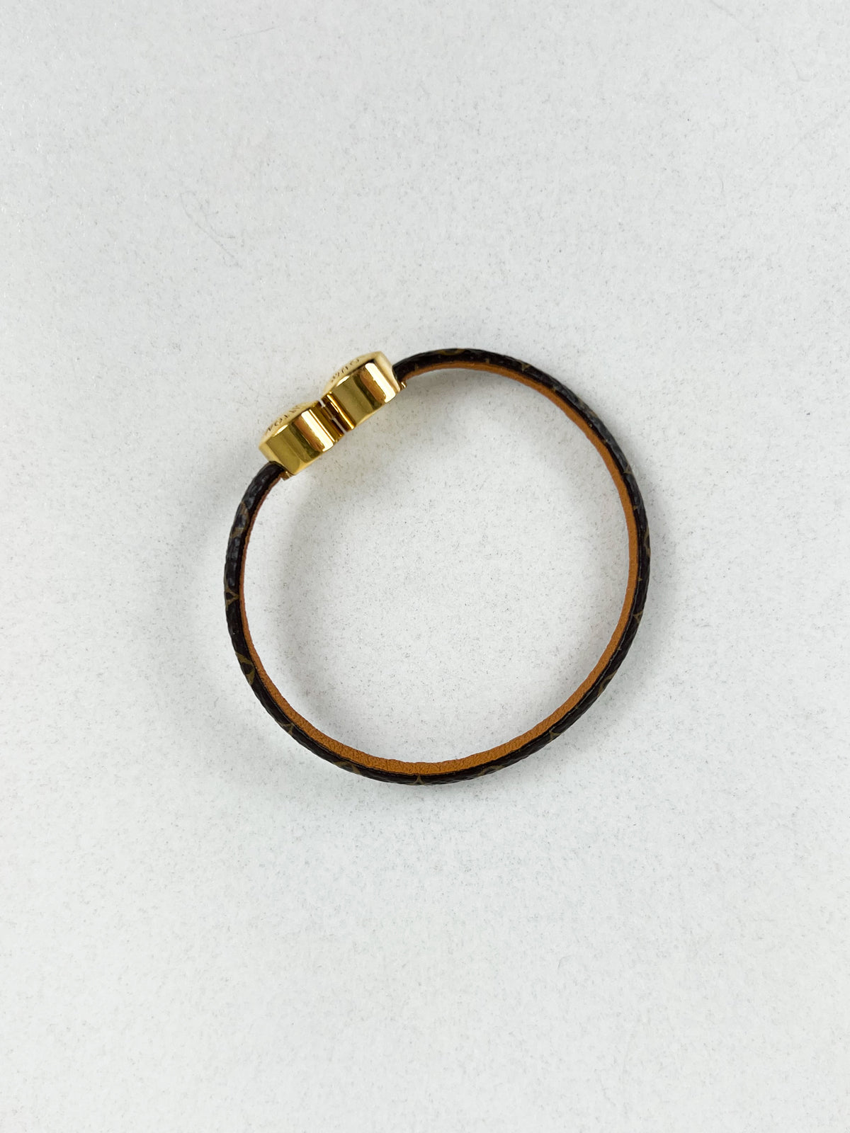 Louis Vuitton Monogram Leather Bracelet
