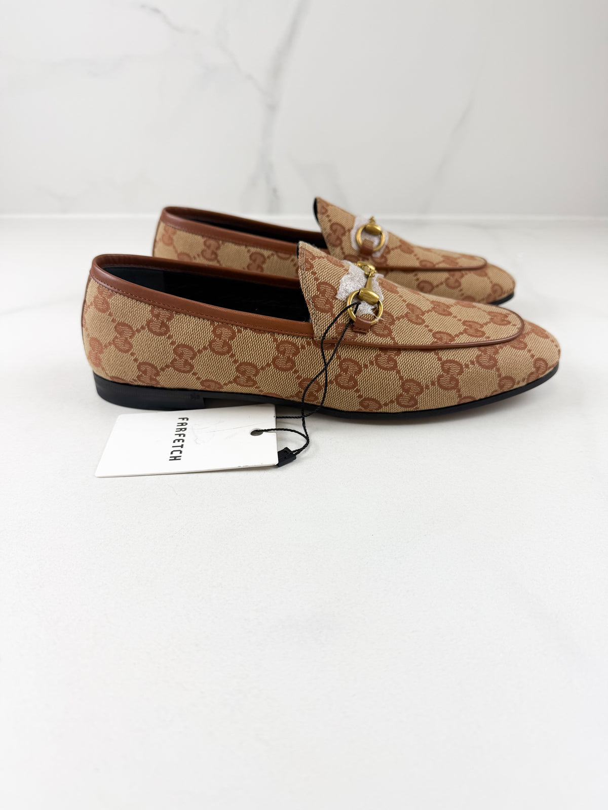 Gucci Jordaan Horsebit Loafer Size 38