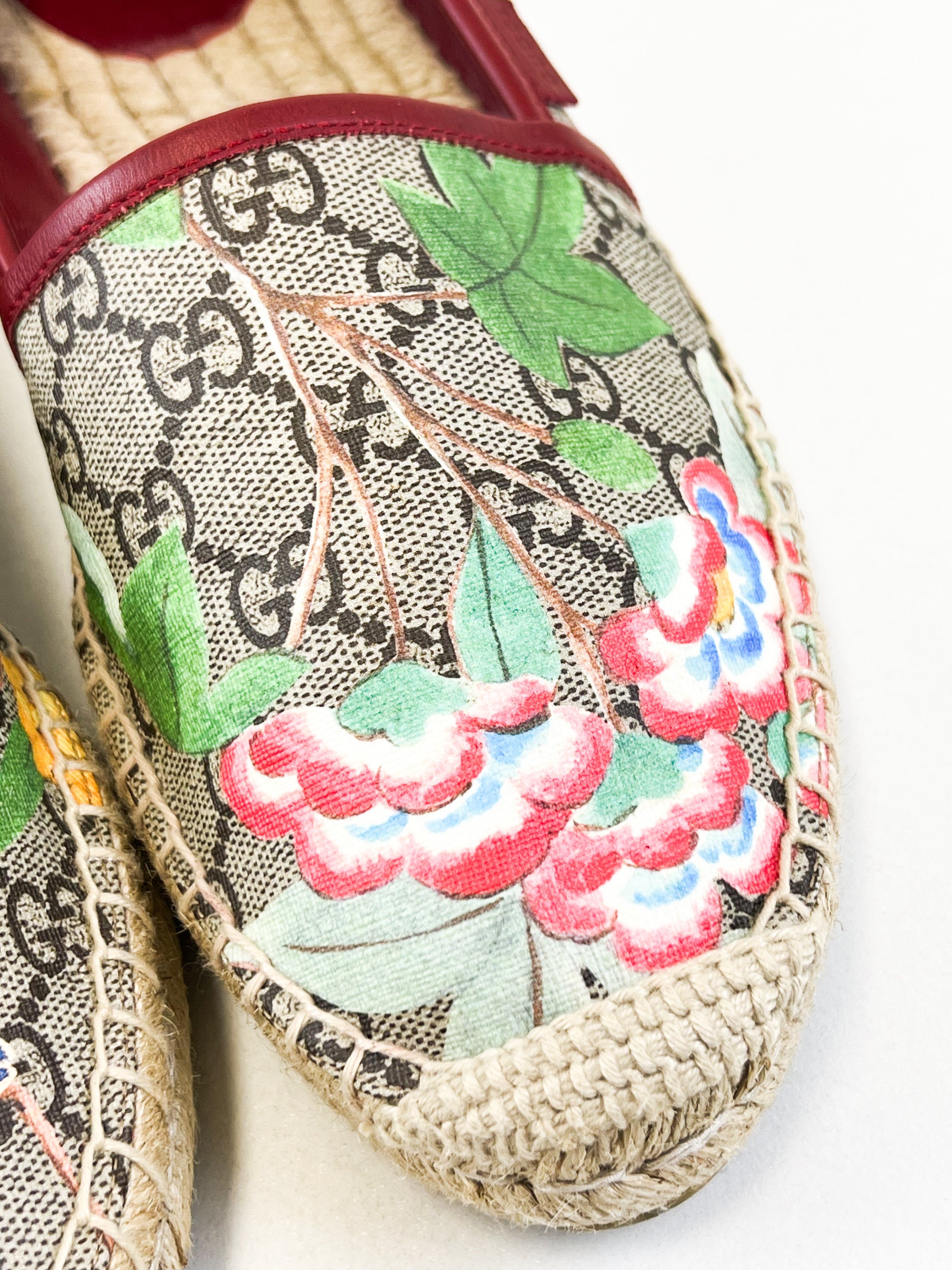 Gucci GG Canvas Espadrilles Size 41