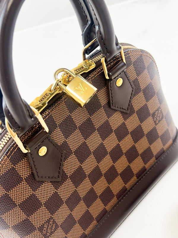 Louis Vuitton Damier Ebene Alma BB