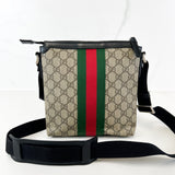Gucci Mens GG Supreme Messenger Bag