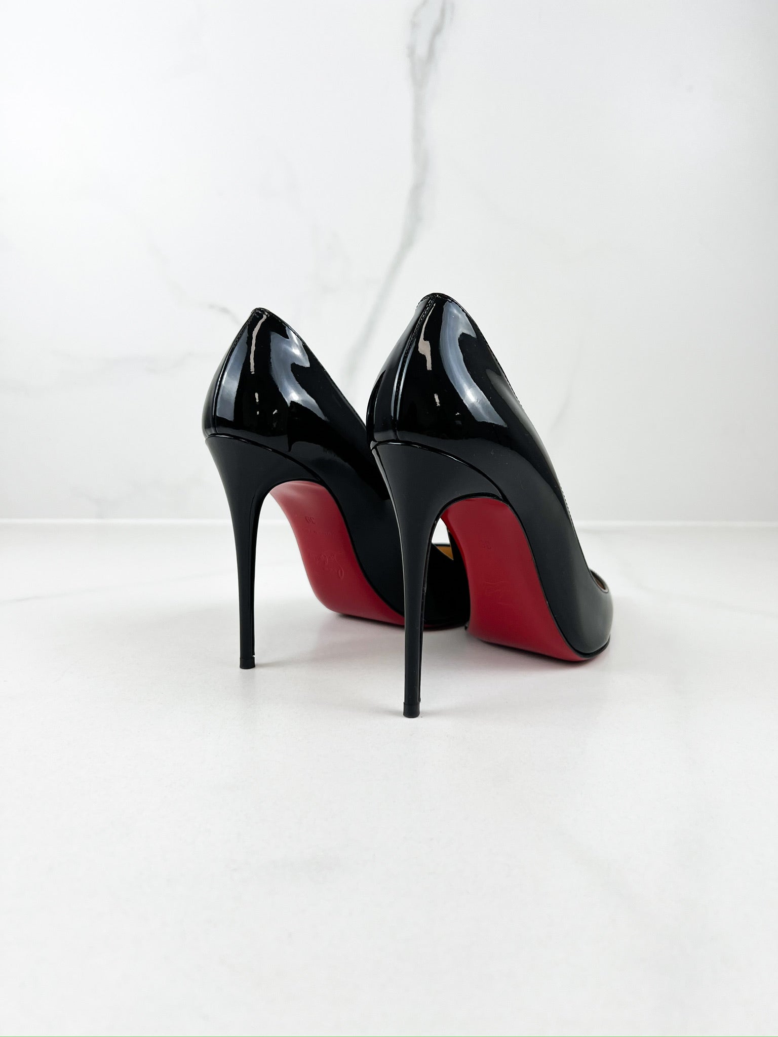 Christian Louboutin Black Kate 100mm Size 39