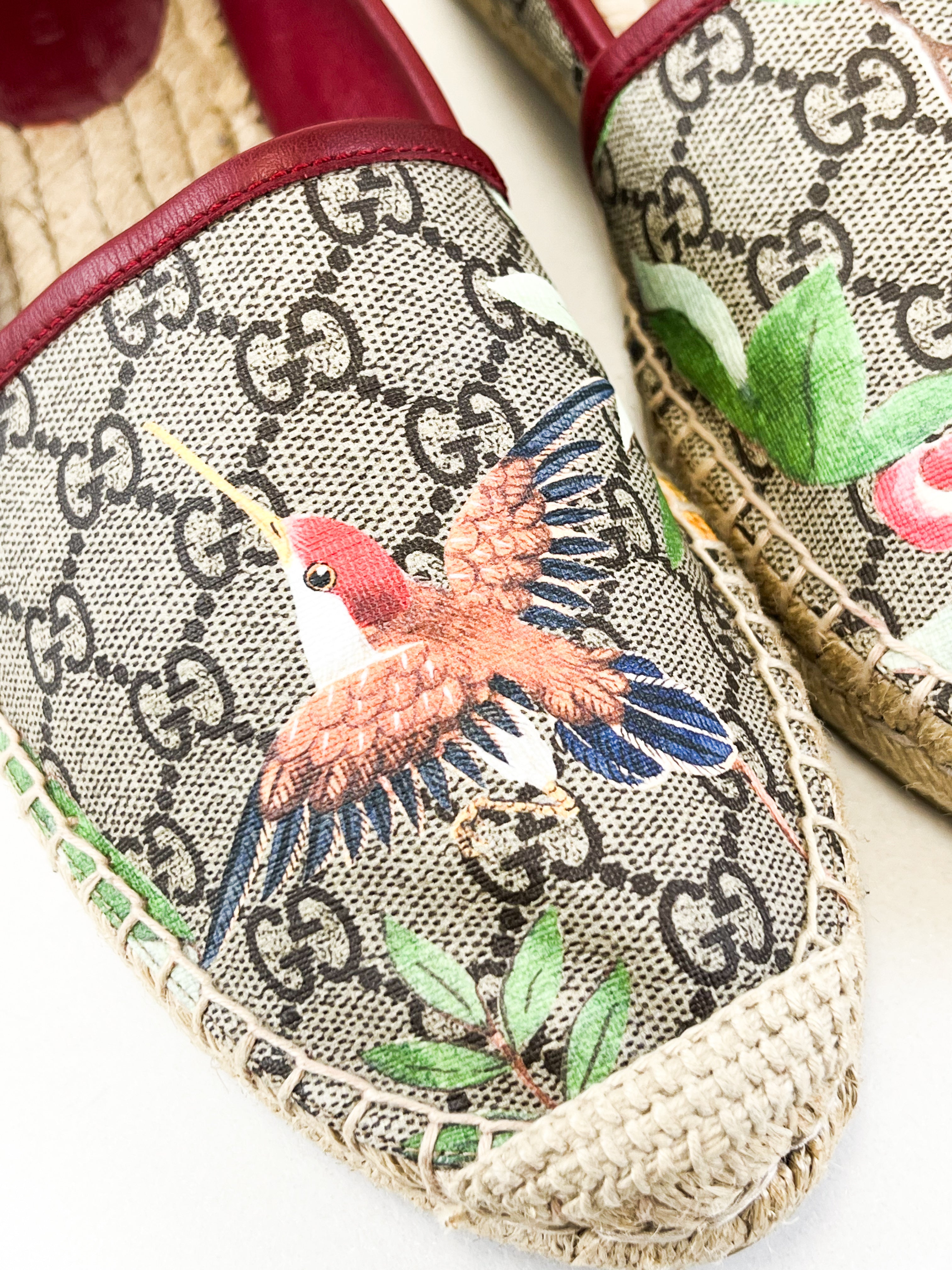 Gucci GG Canvas Espadrilles Size 41