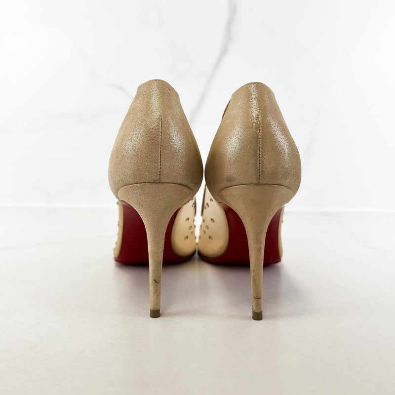Christian Louboutin Follies Strass 70mm Size 39.5
