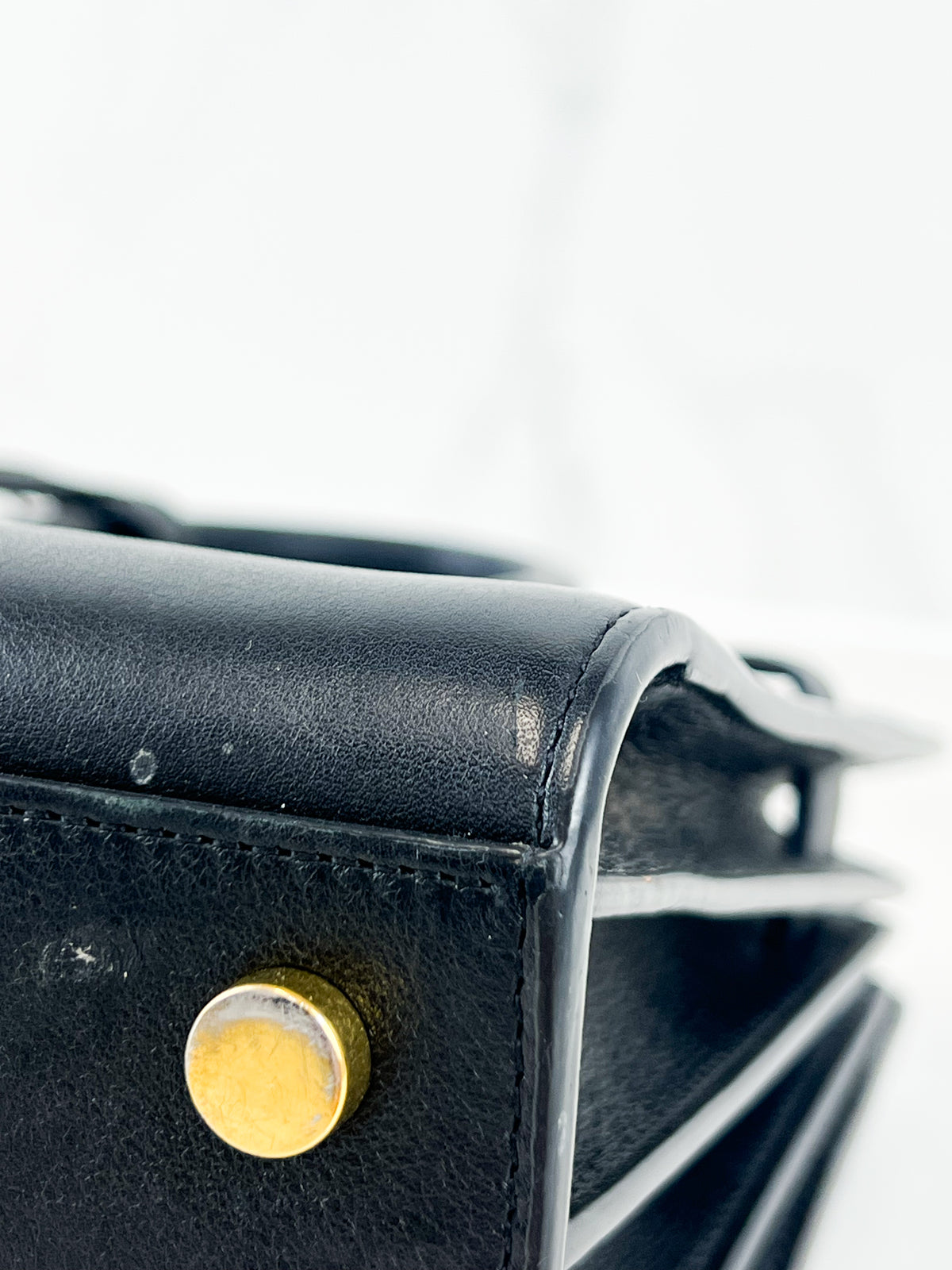 Saint Laurent Black Baby Sac De Jour