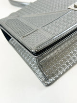 Christian Dior Medium Silver Diorama Shoulder Bag