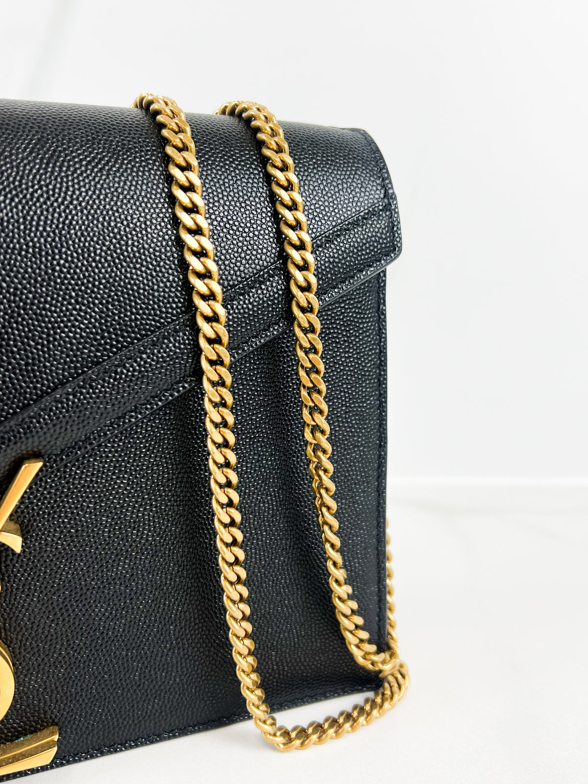 Saint Laurent Cassandra Shoulder Bag with GHW