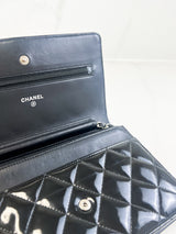Chanel Patent Black CC WOC with SHW
