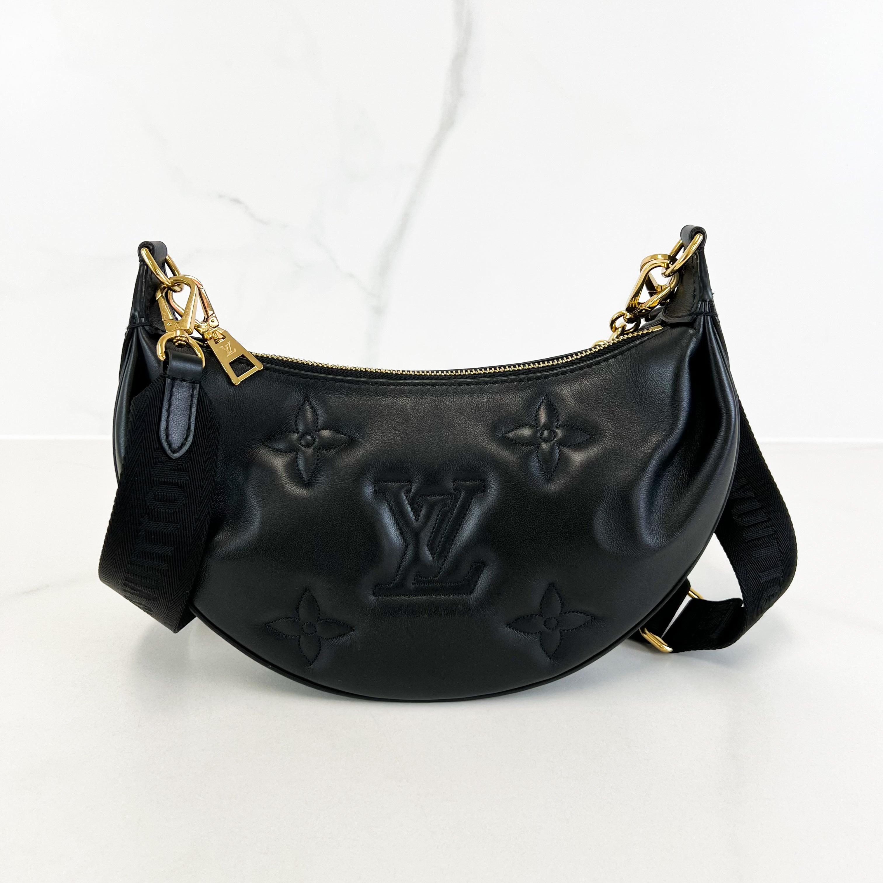 Louis Vuitton Calfskin Bubblegram Over The Moon Bag